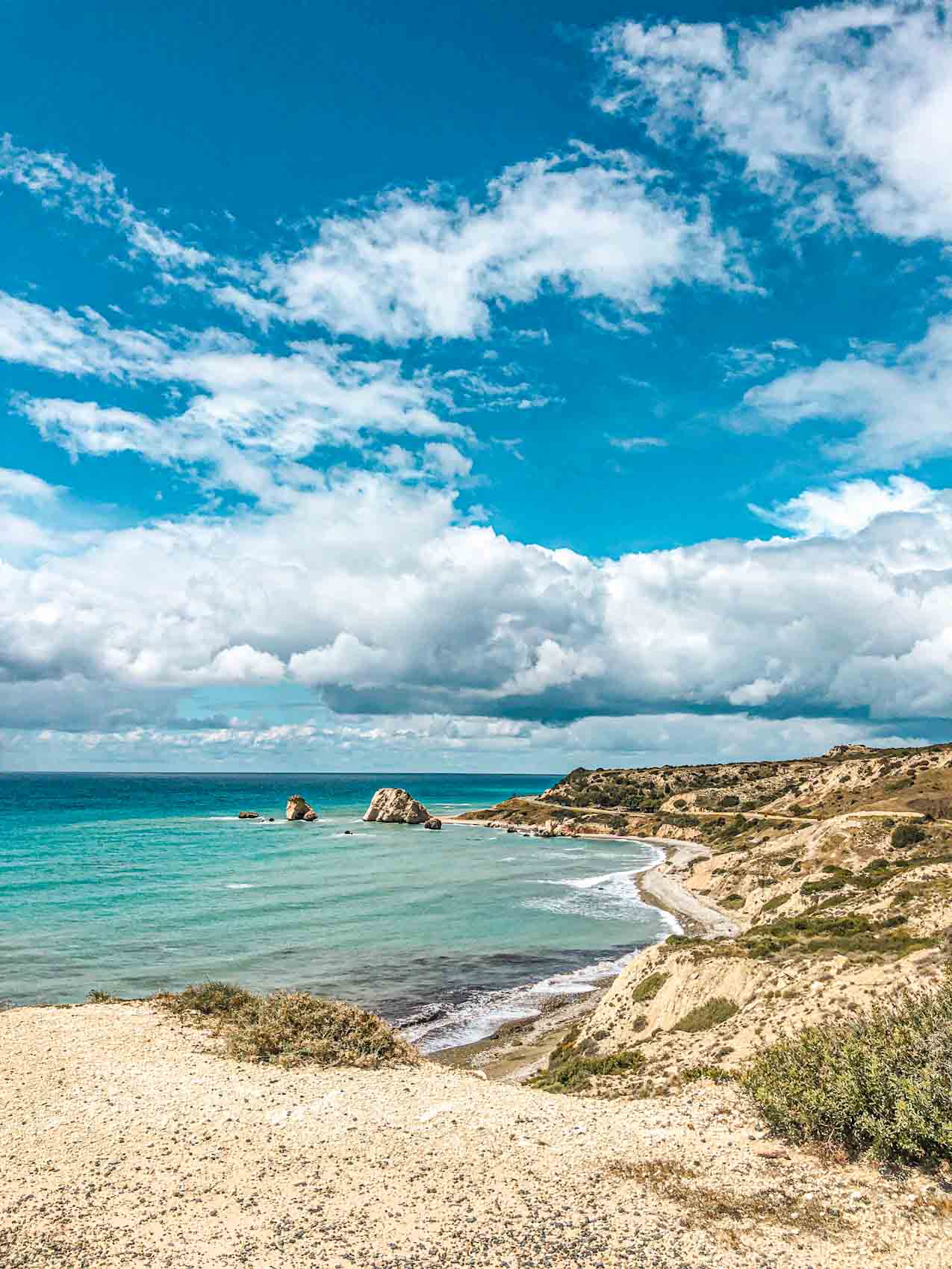 Aphrodite's Rock in Cyprus