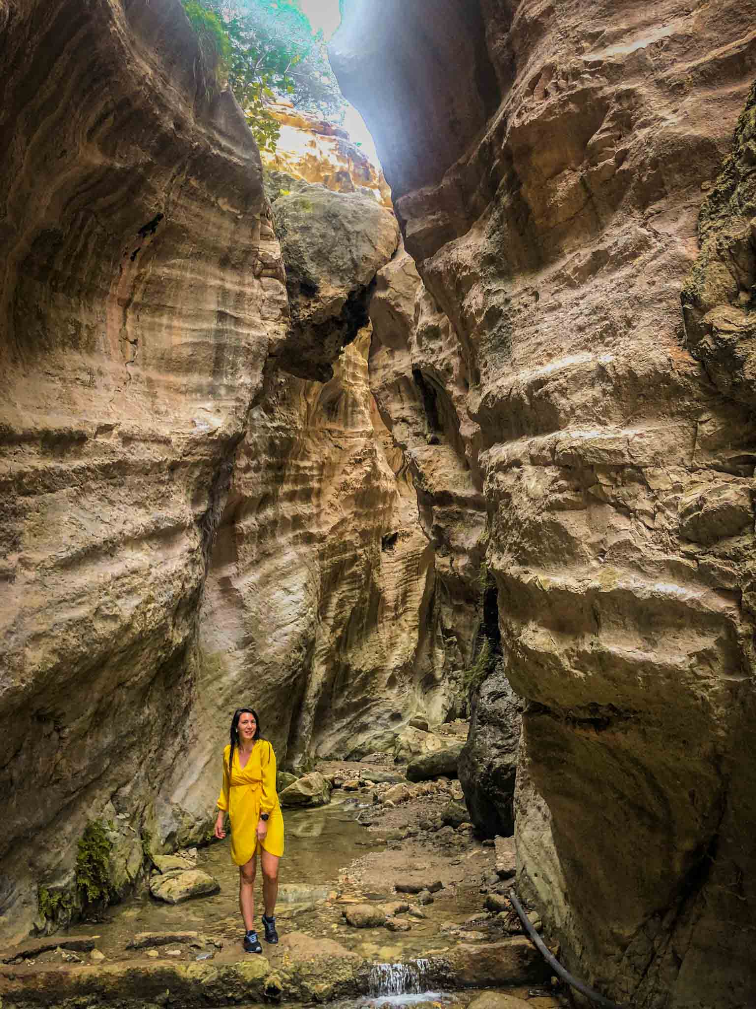 Instagram spots in Cyprus: Avakas Gorge Cyprus