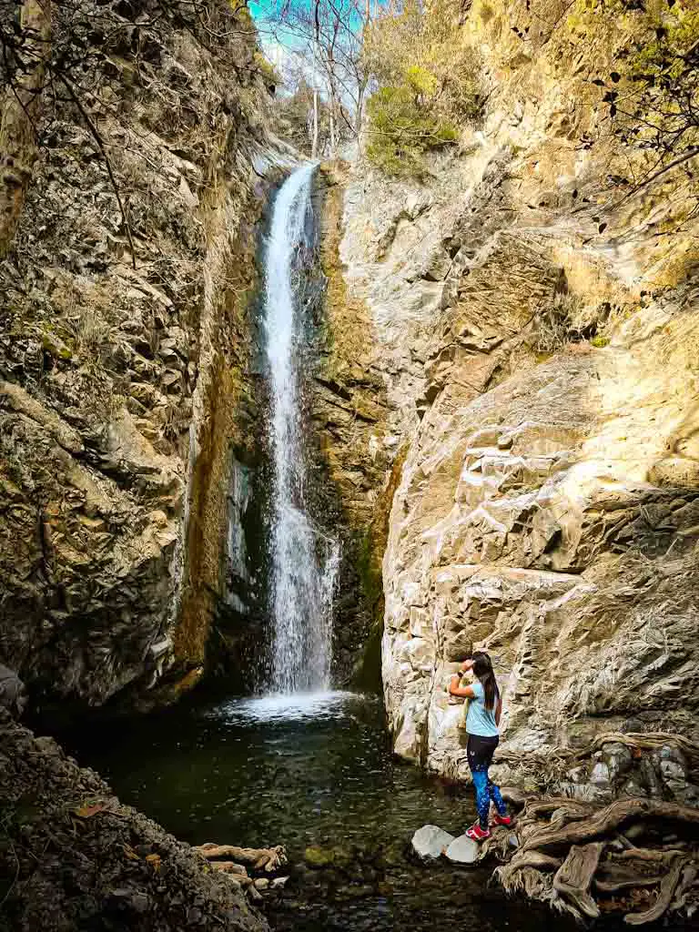 Millomeris waterfall Cyprus