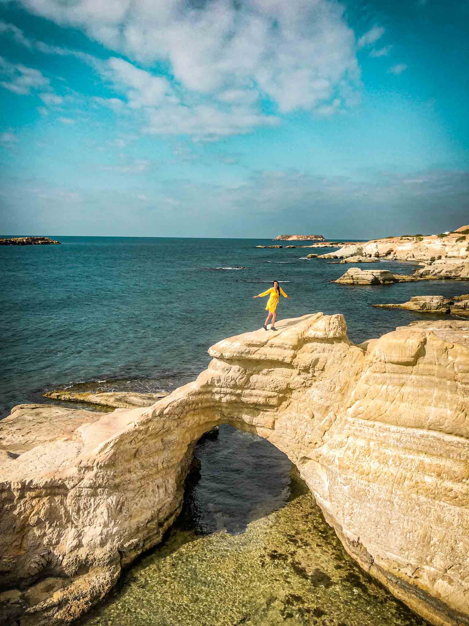 Instagram spots in Cyprus: Prestos beach Cyprus