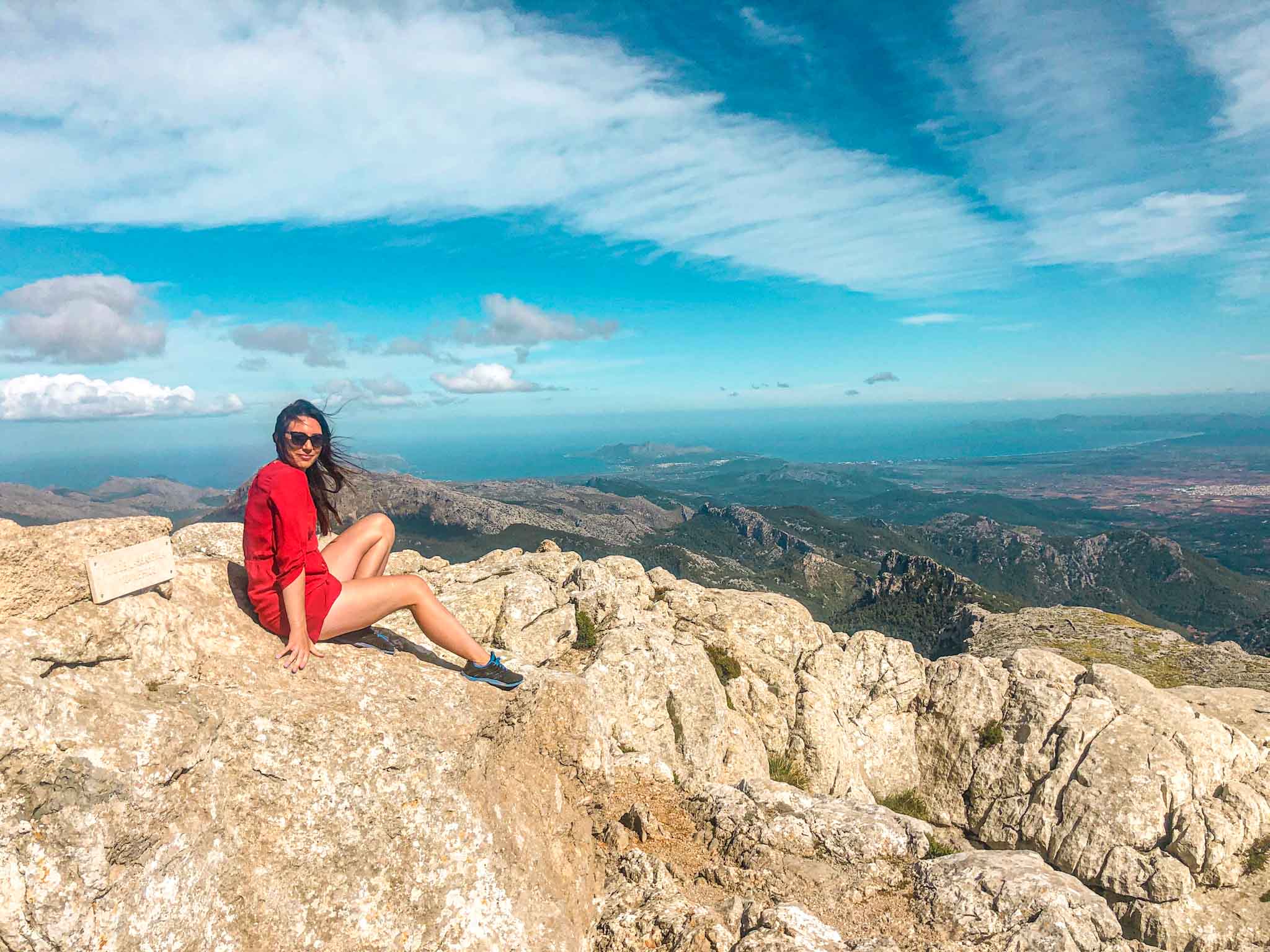 Puig de Massanella mountain in Mallorca