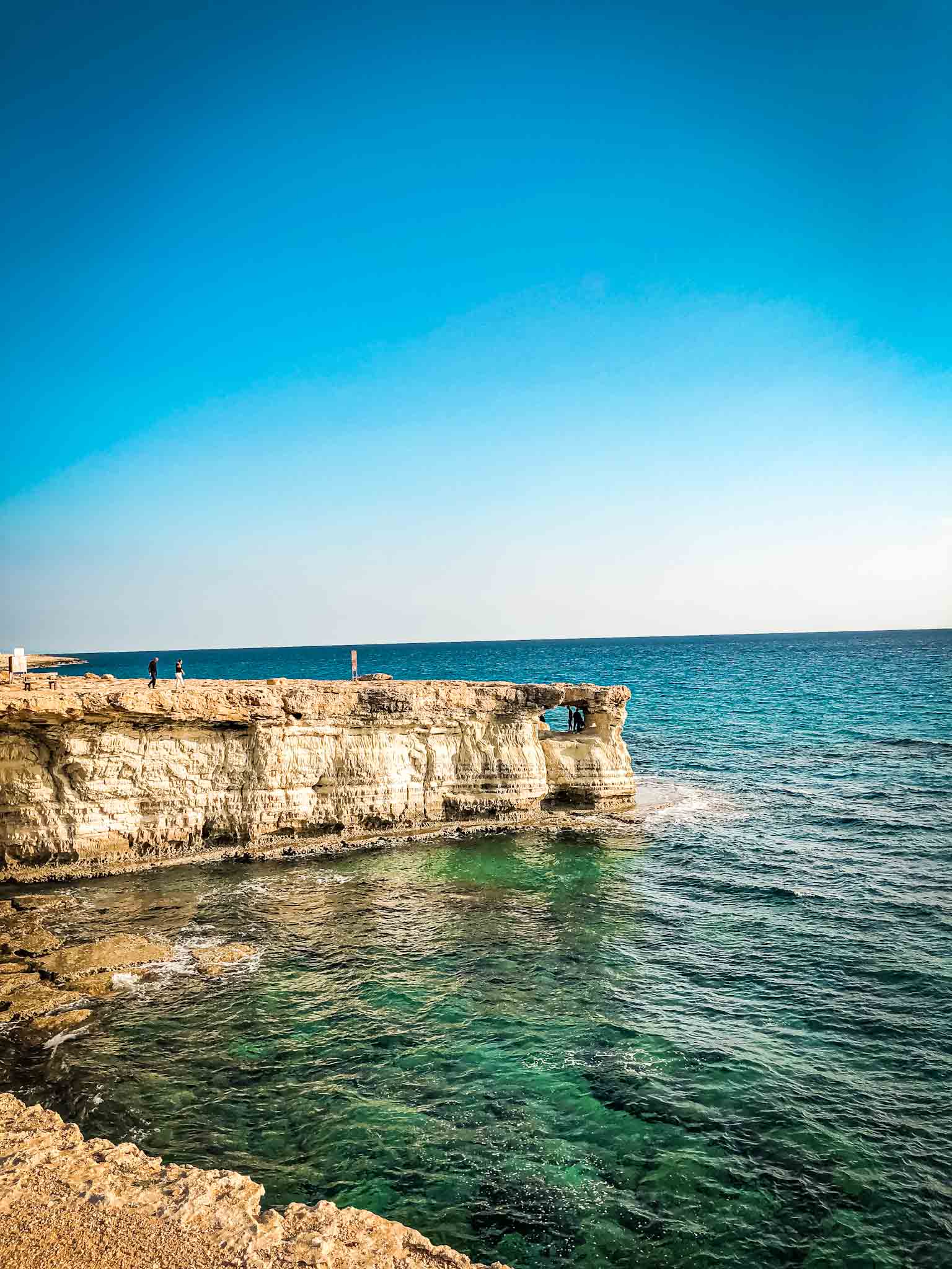Sea Caves Cape Greco Cyprus