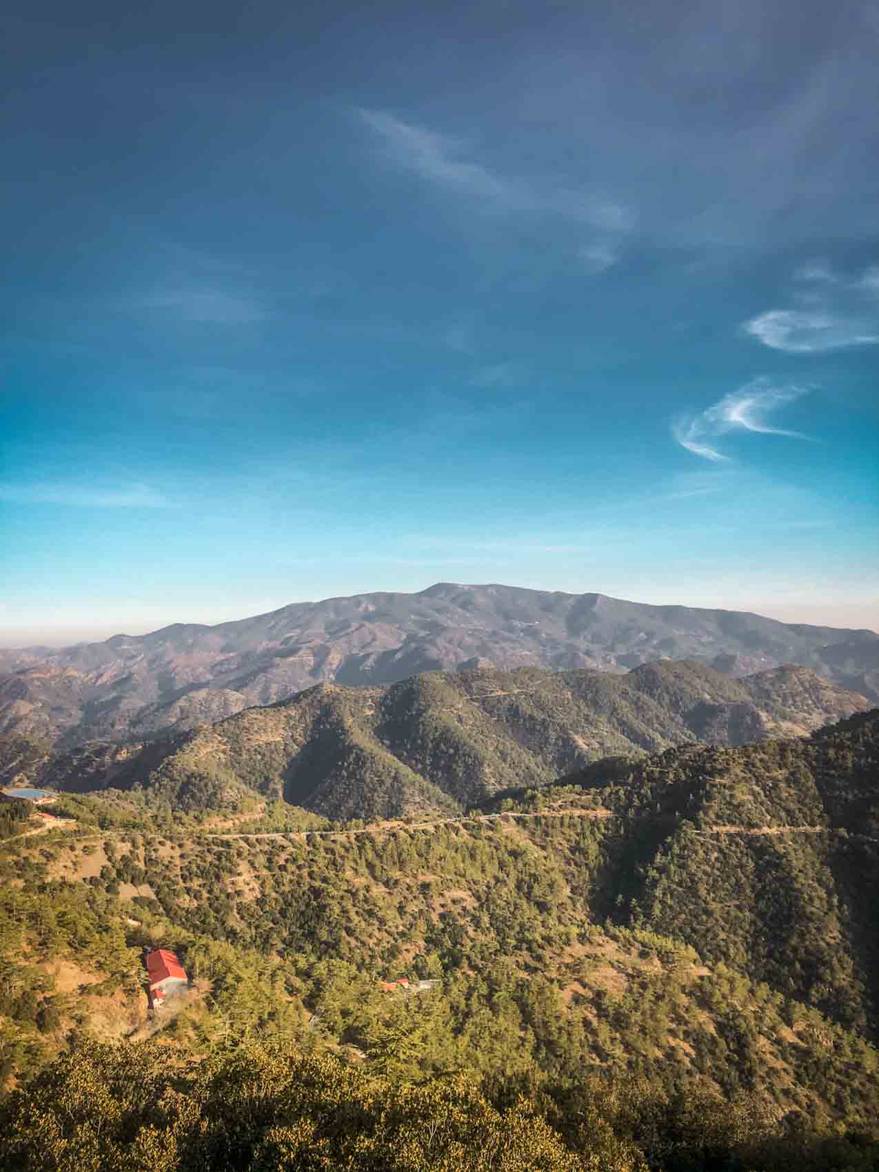 Throni Hill Troodos mountains