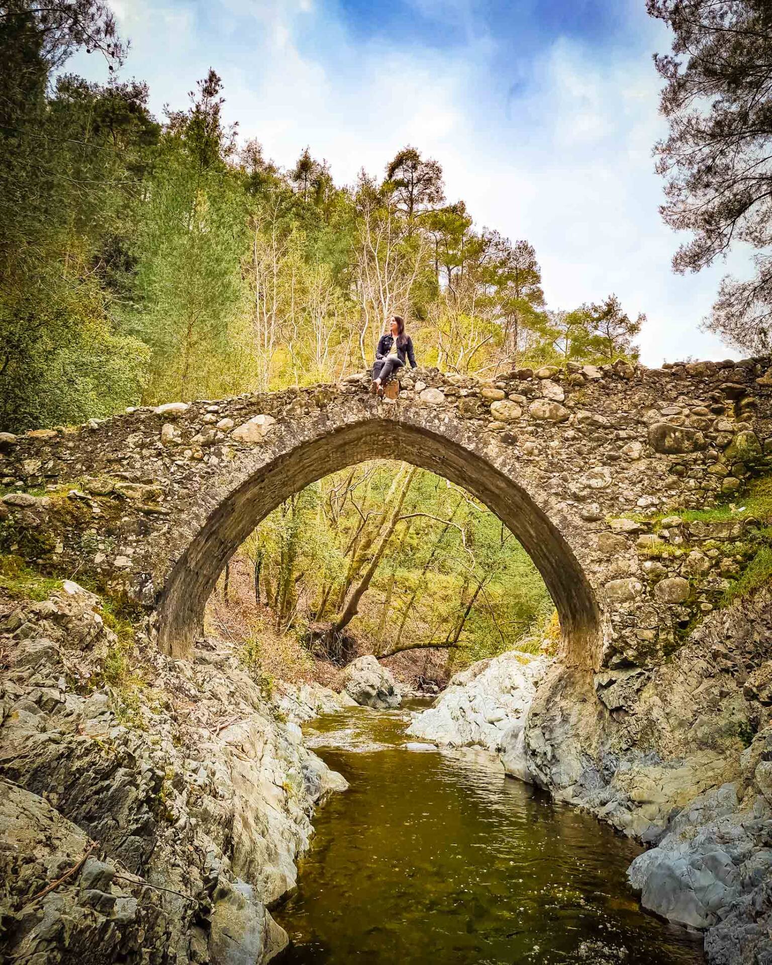 Instagram spots in Cyprus: Venetian bridge in Cyprus