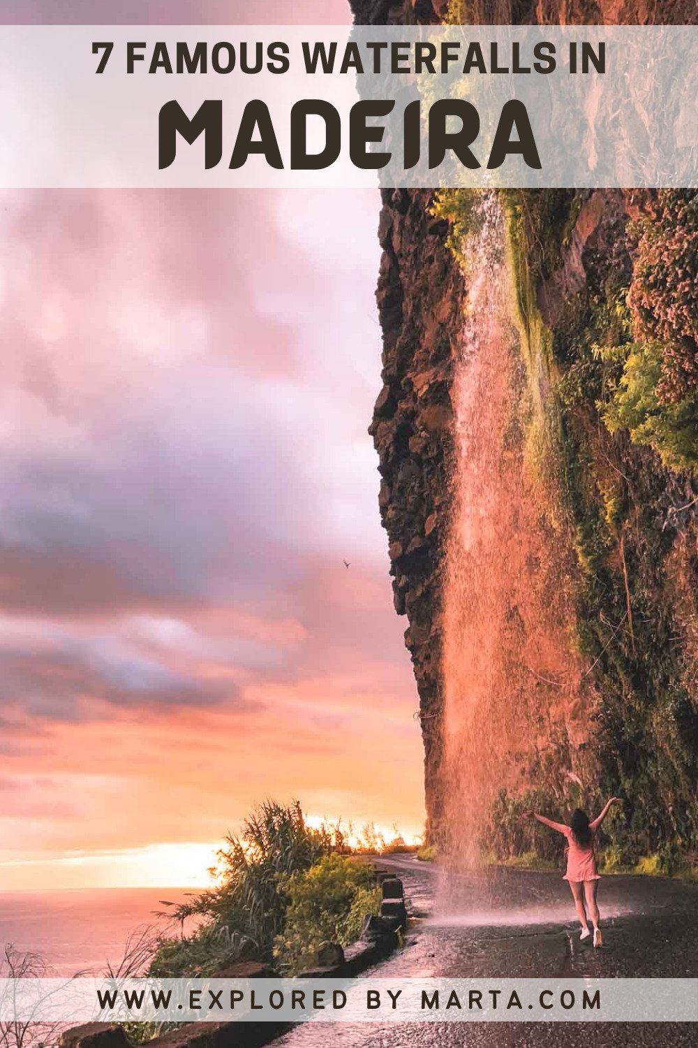 7 famous waterfalls in Madeira