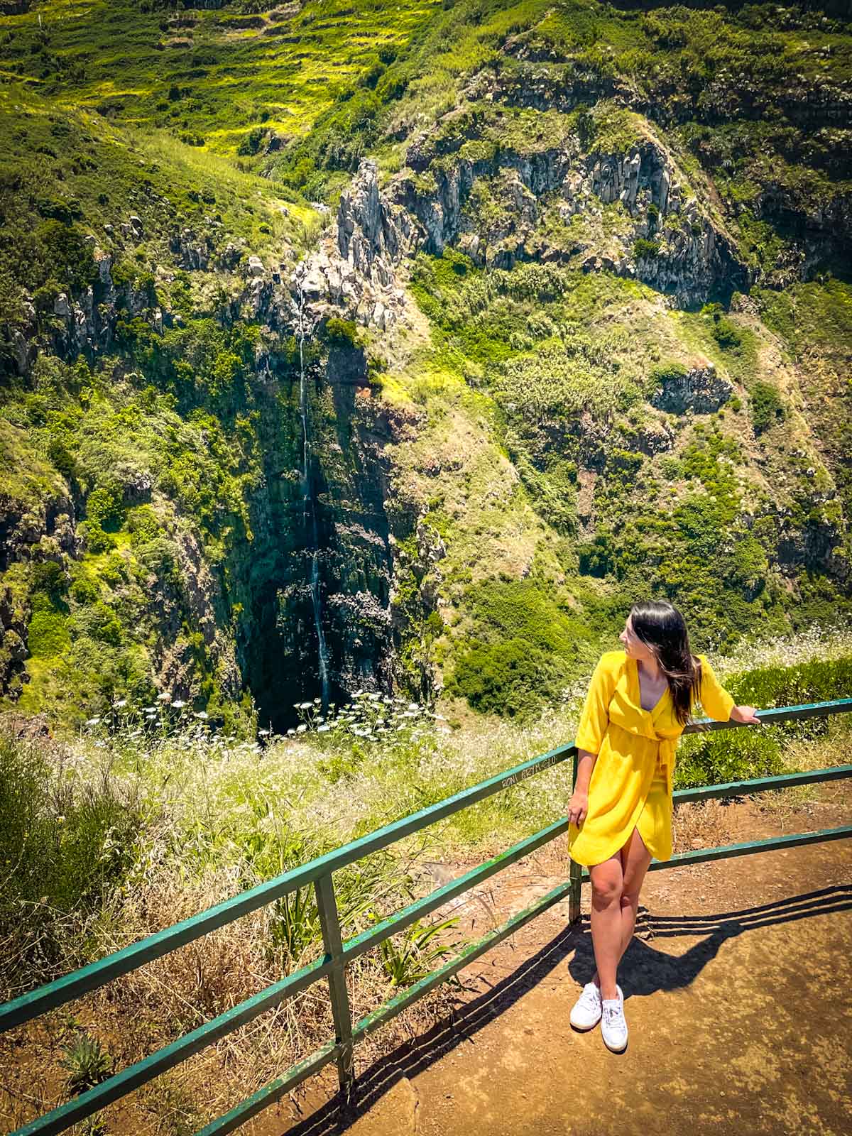 Garganta Funda waterfall Madeira