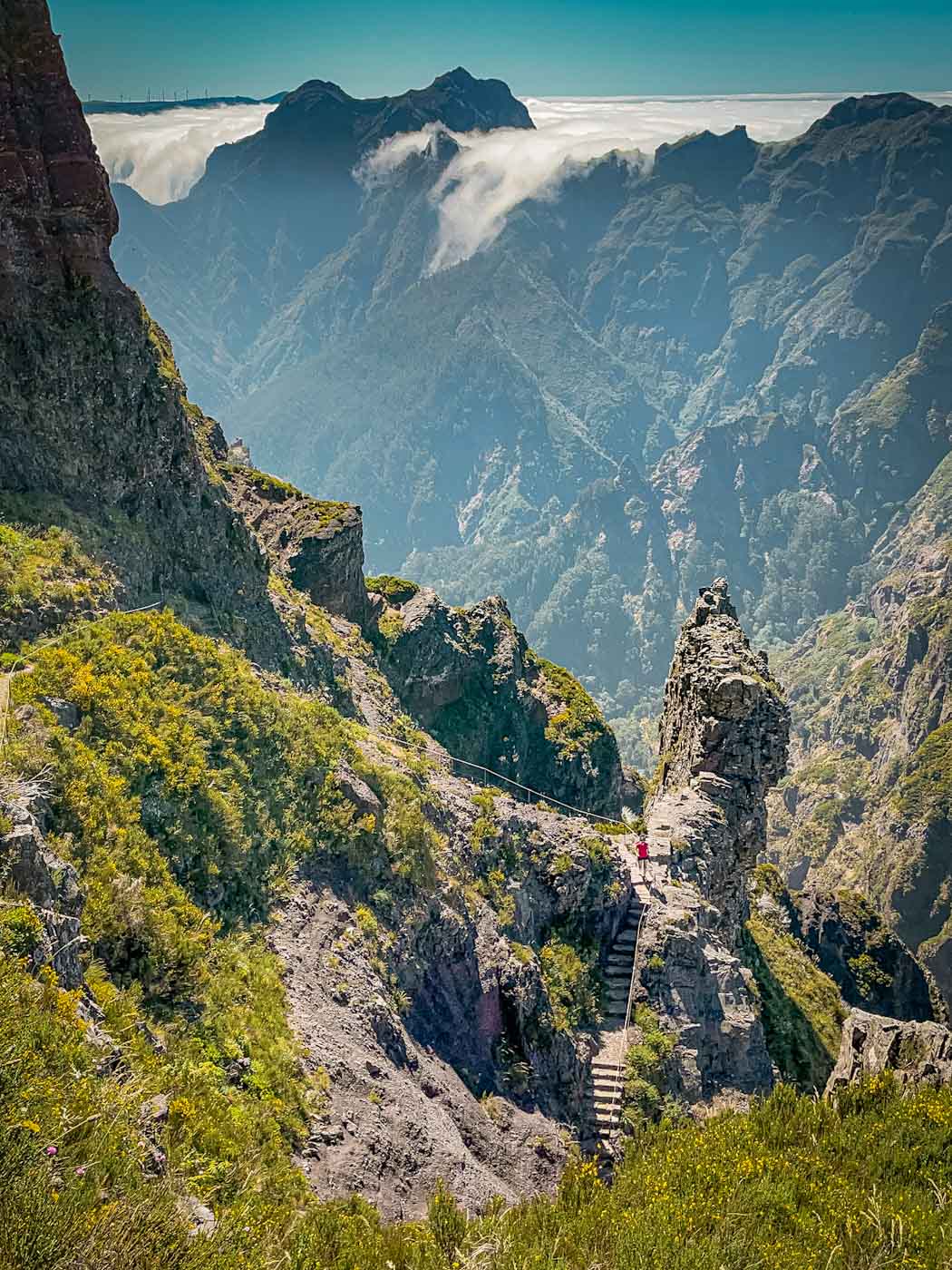 Hiking in Madeira: Vereda do Pico do Arieiro - Pico Ruivo