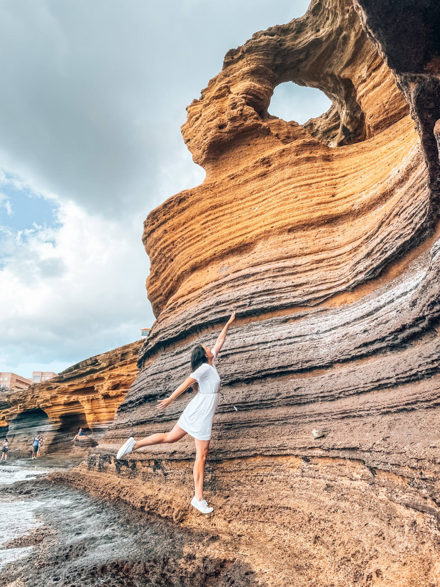 Playa Amarilla Tenerife rock formations