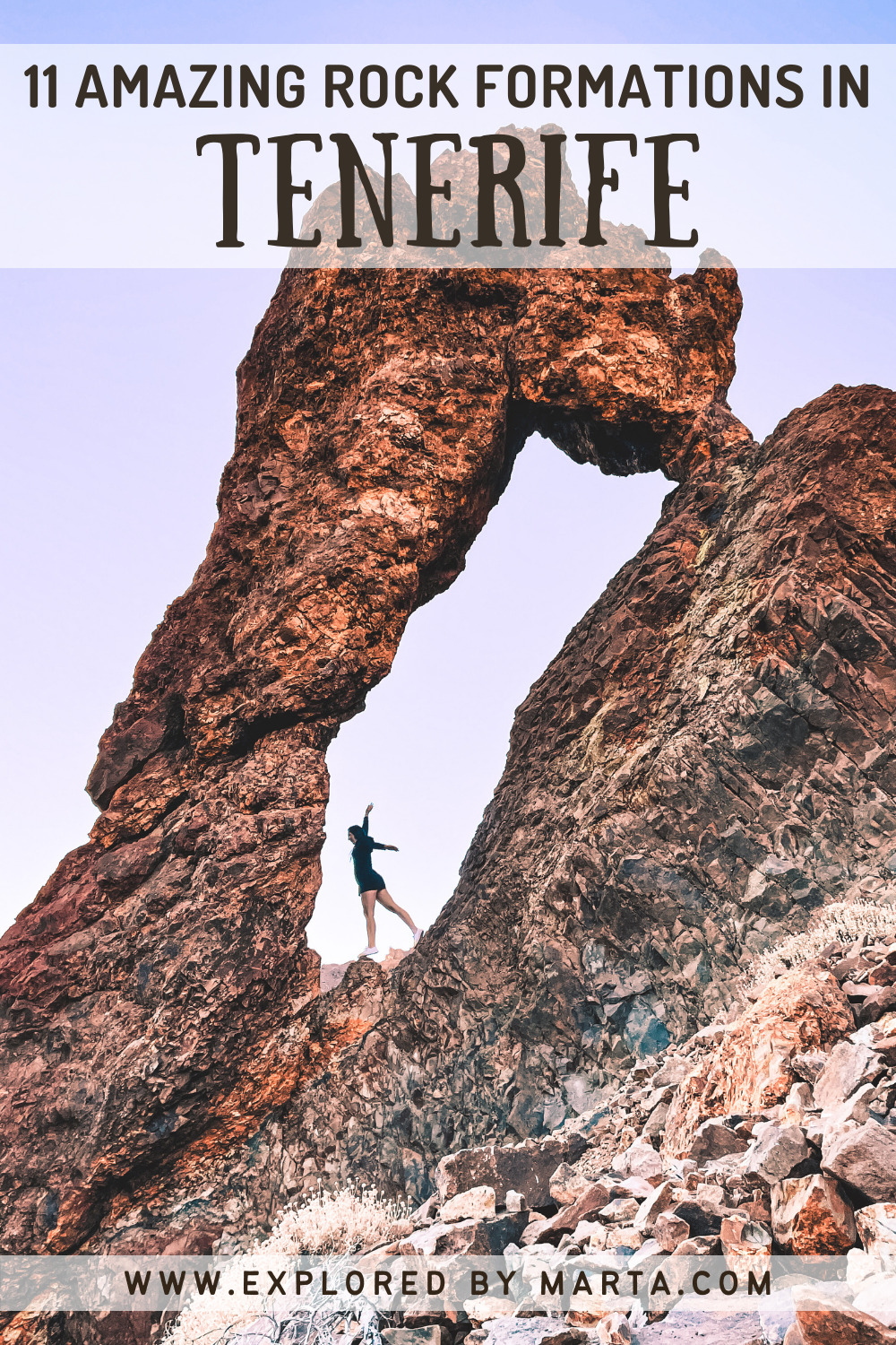 Rock formations in Tenerife