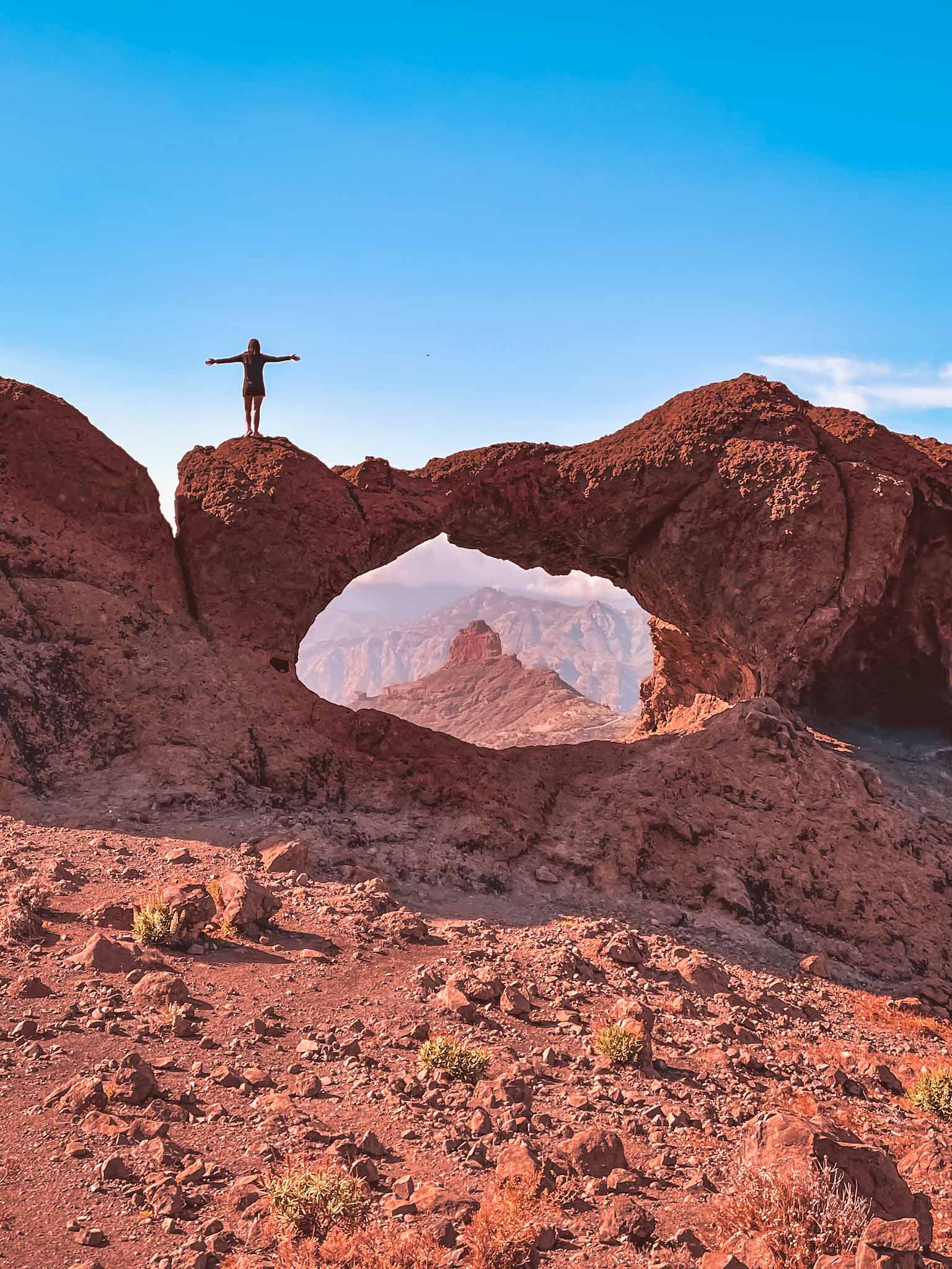 Ventana del Bentayga in Gran Canaria