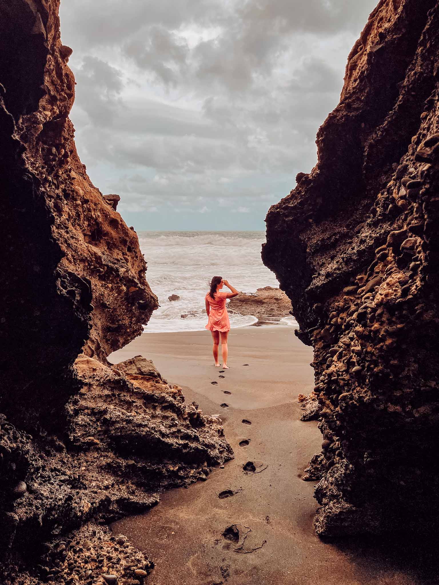 Rock formations in Fuerteventura - Playa de la Solapa