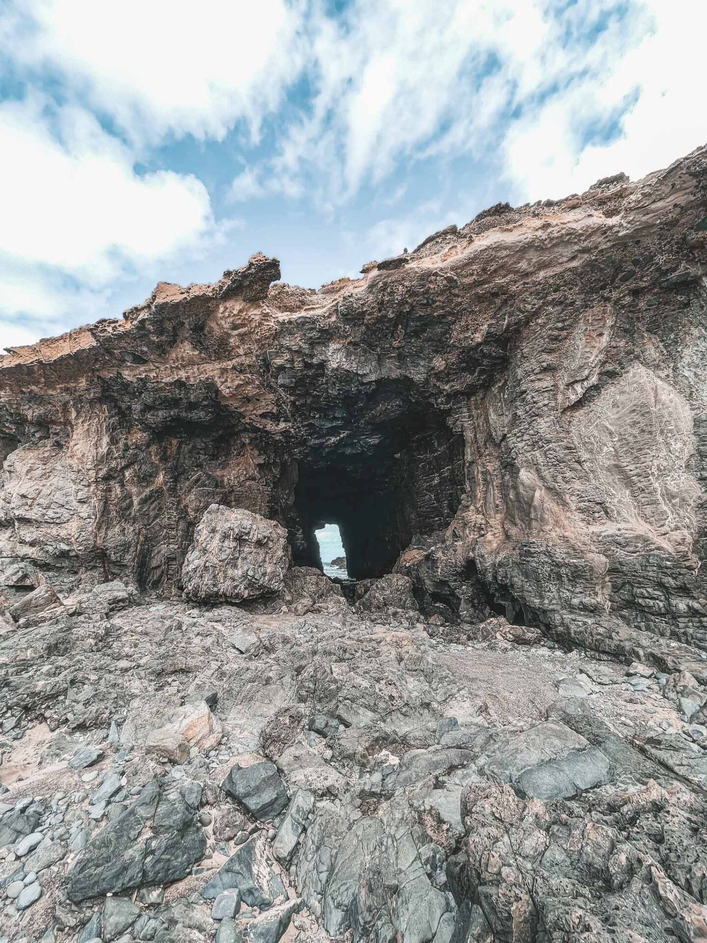 Rock formations in Fuerteventura