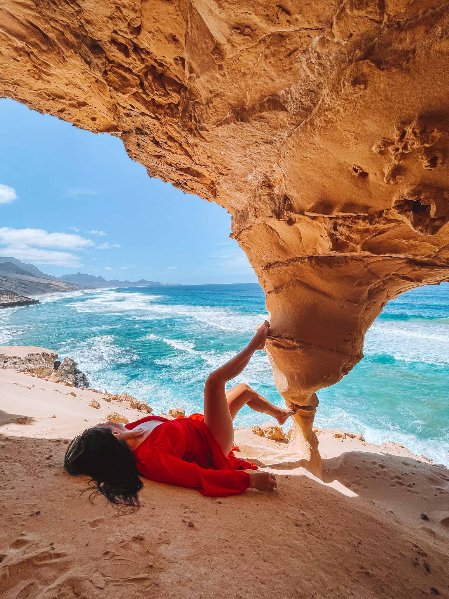 Instagram spots in Fuerteventura - Istmo de Jandia en Barlovento