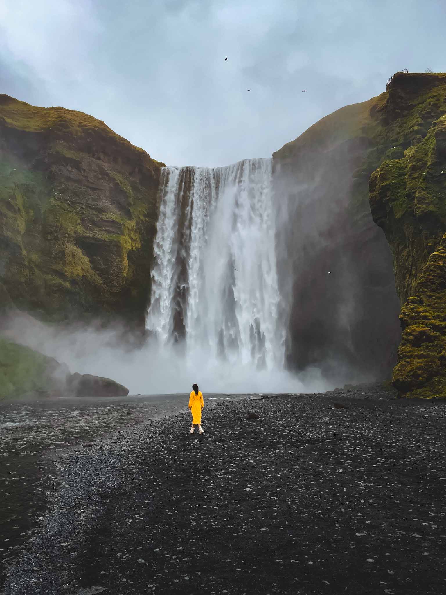 Iceland Instagram spots - Best waterfalls in Iceland - Skogafoss