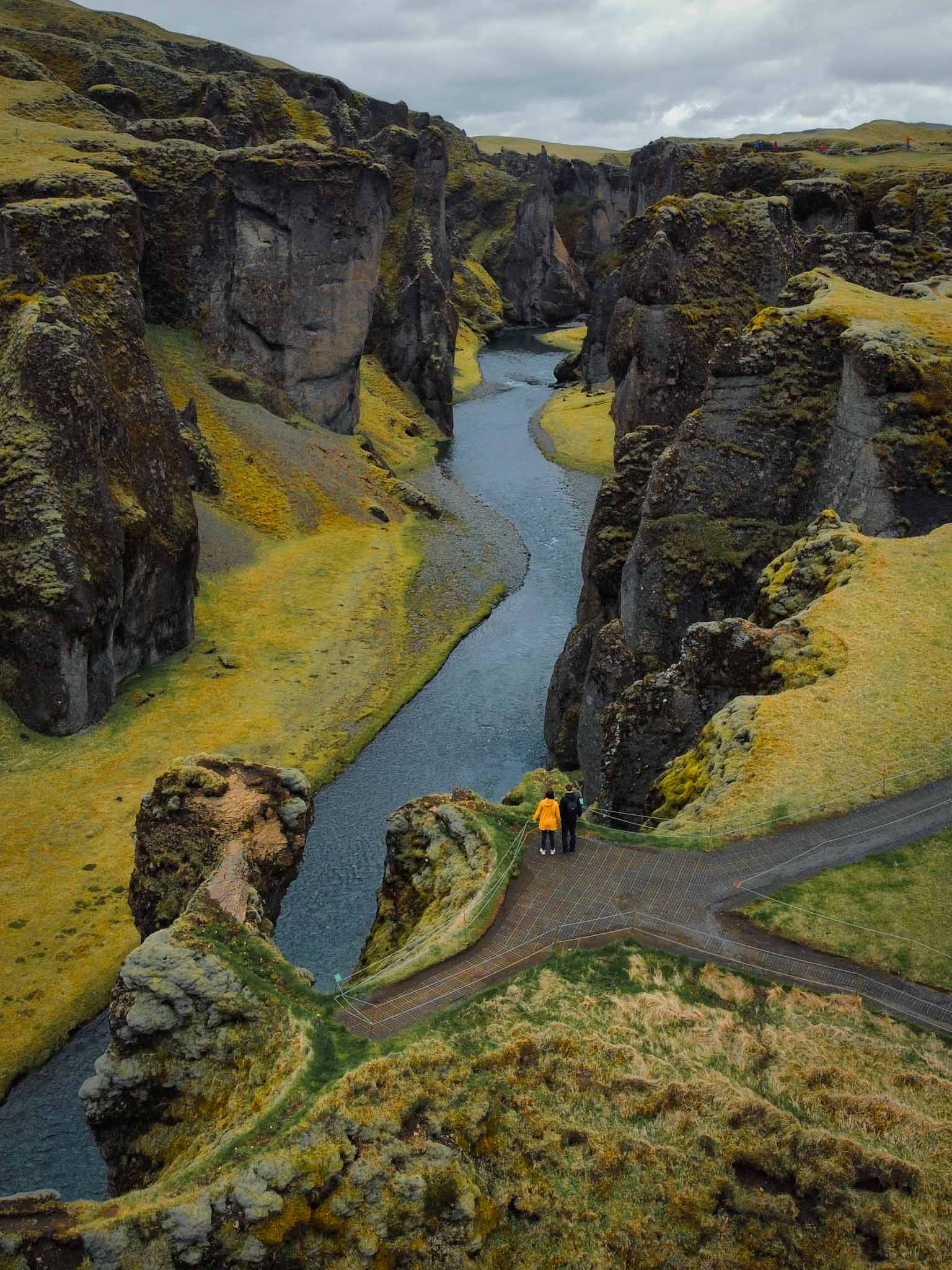 Fjadrargljufur - the famous river canyon in Iceland