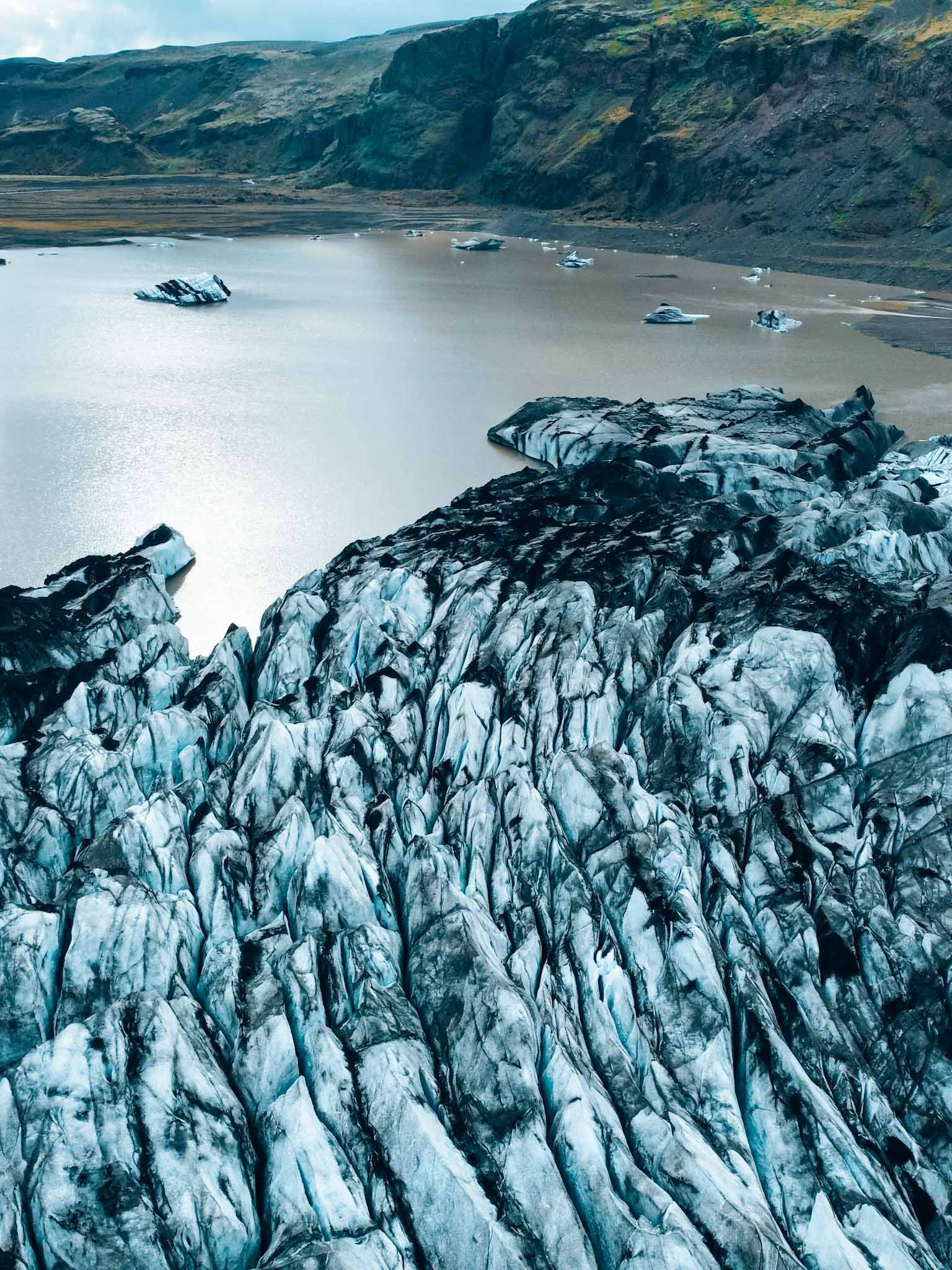 Glaciers in Iceland - Sólheimajökull