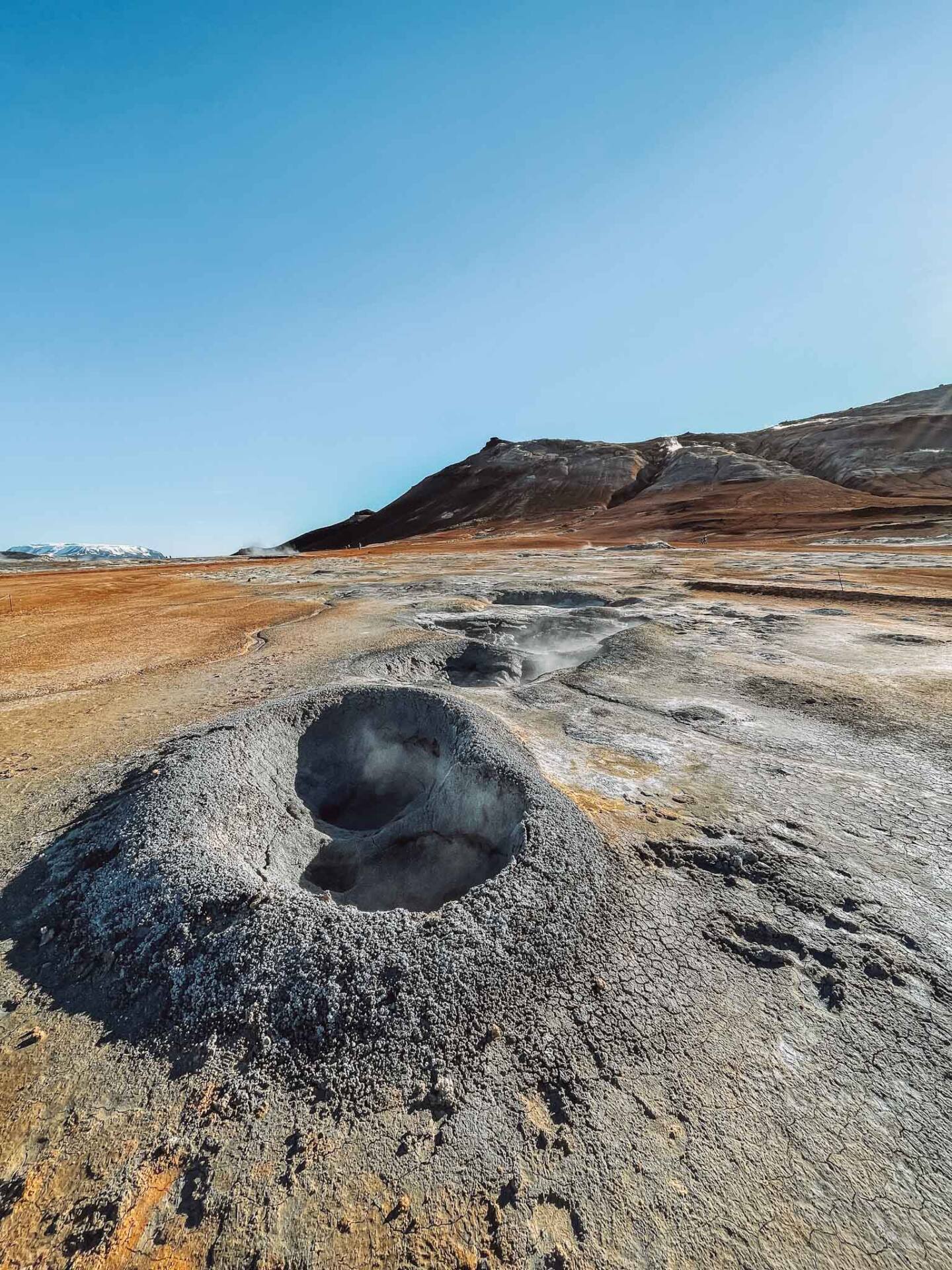 Hverir geothermal area in Iceland