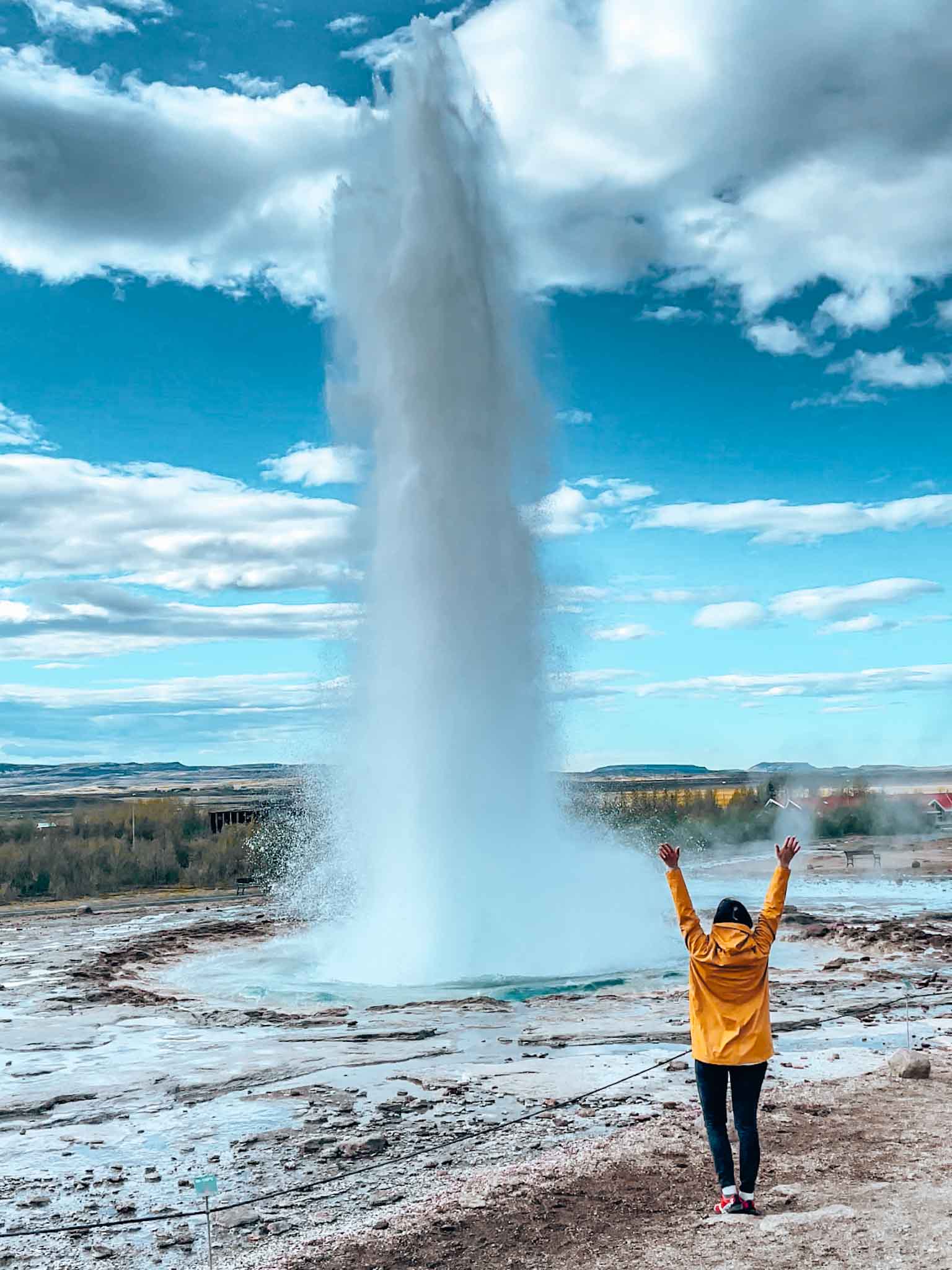 Instagram spots in Iceland - Strokkur geyser