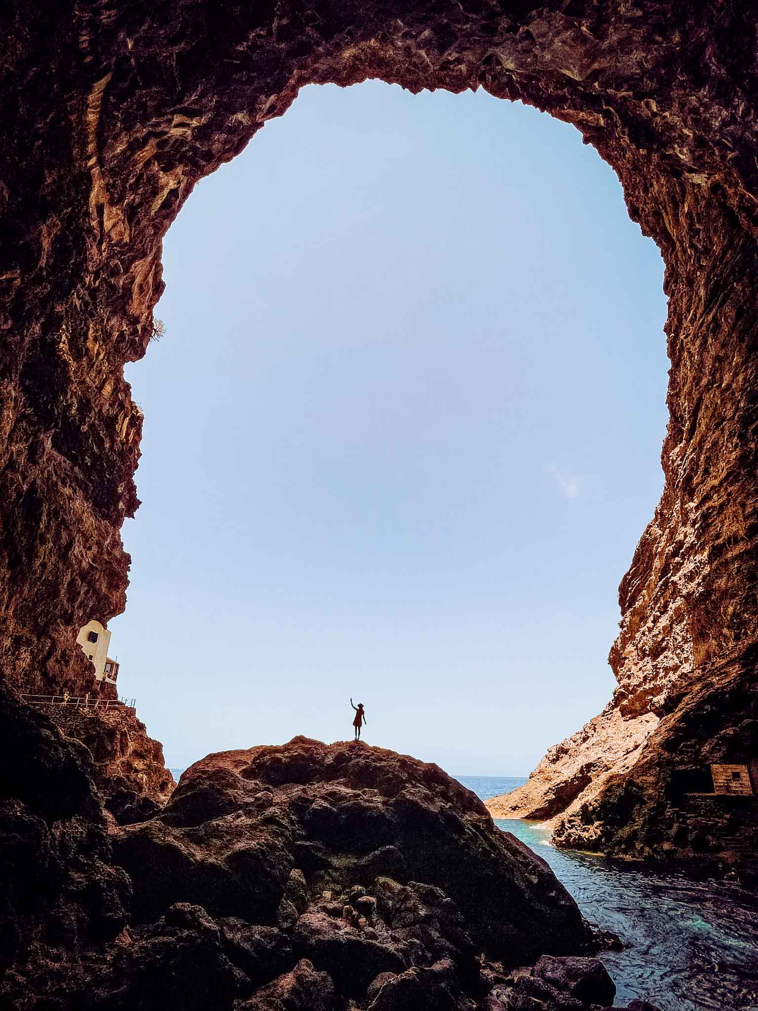 Best Instagram spots in La Palma Canary Islands - Porís de Candelaria village
