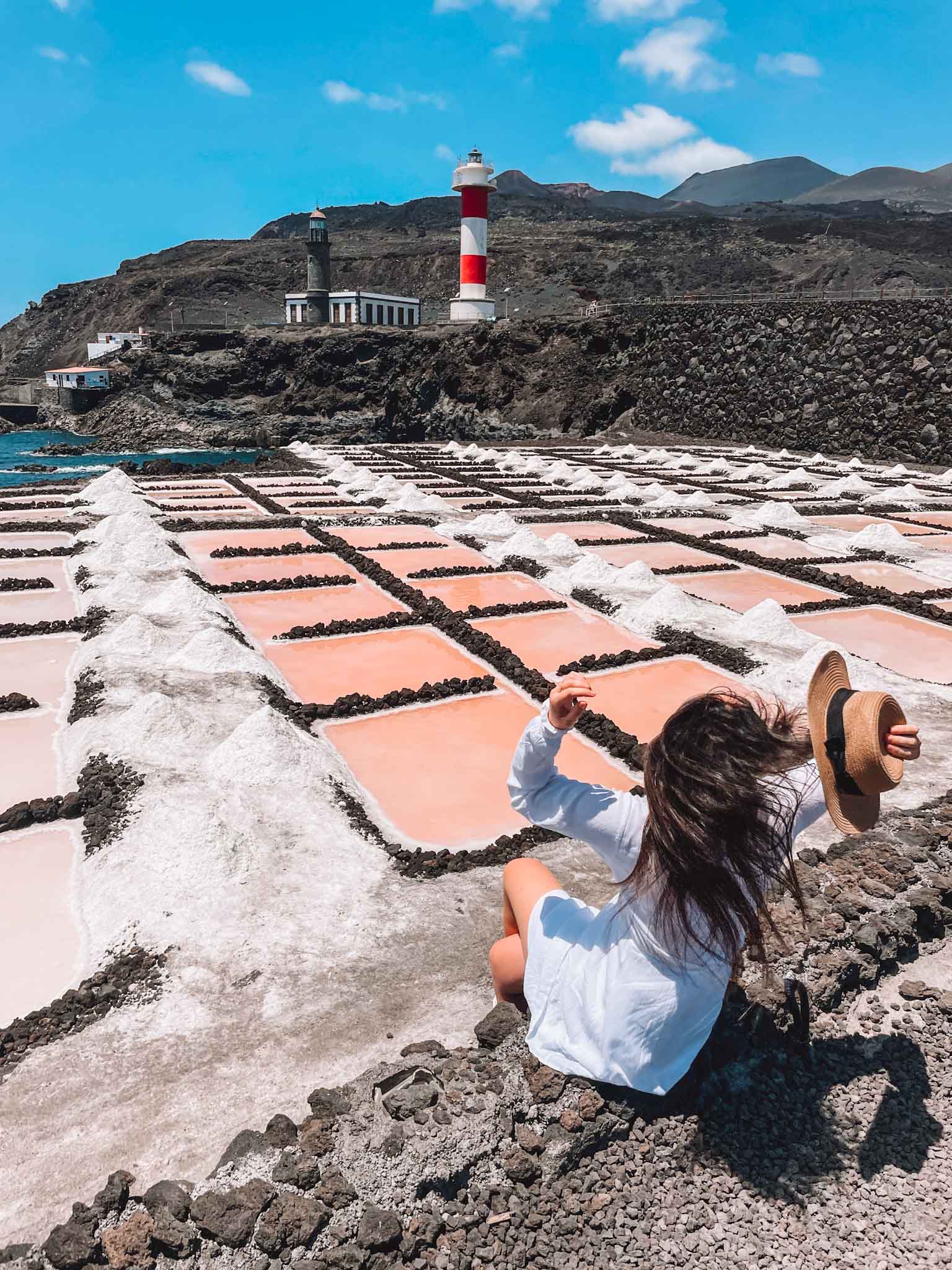 Best Instagram spots in La Palma Canary Islands - Salinas de Fuencaliente
