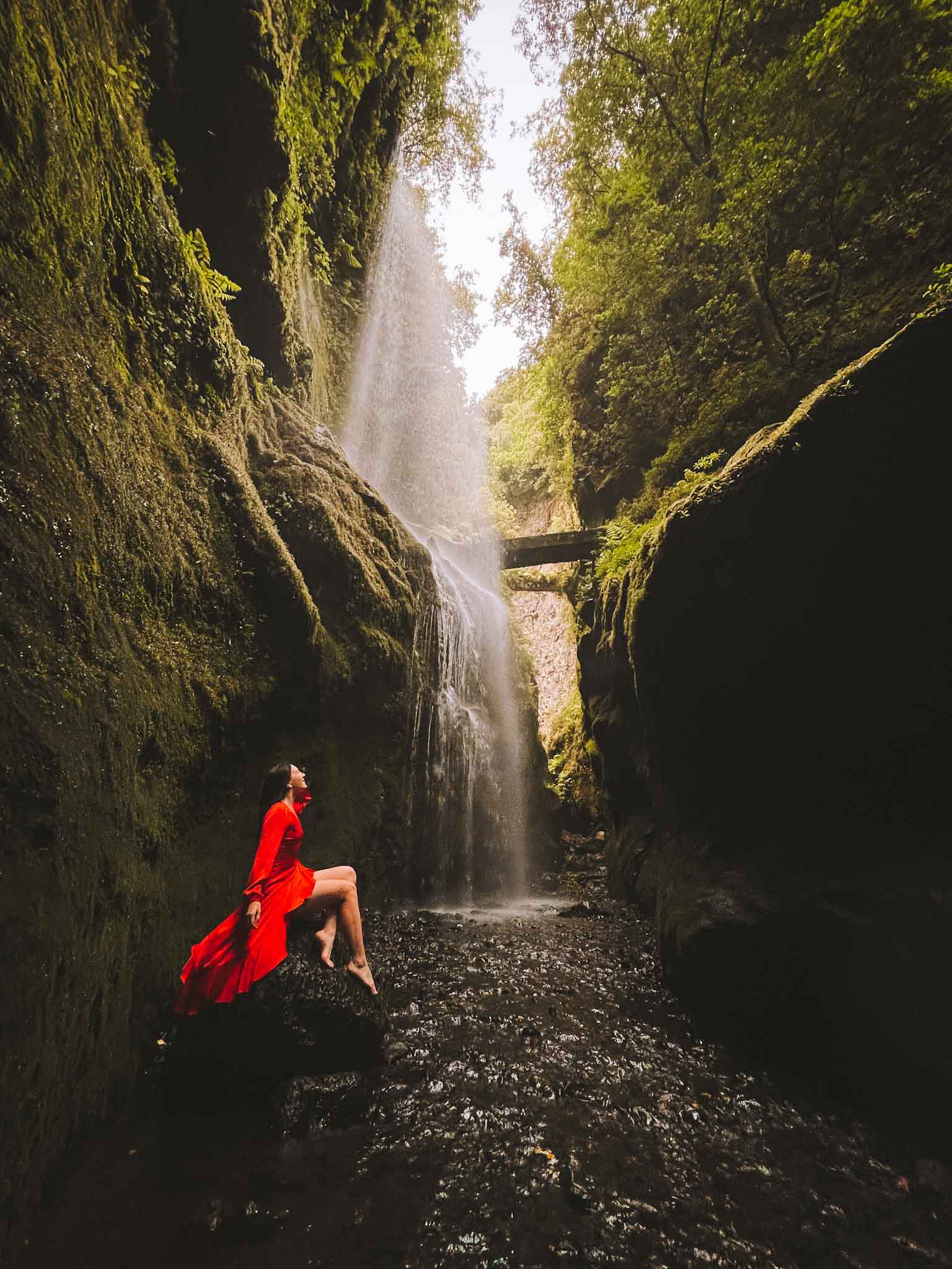 Best Instagram spots in La Palma Canary Islands - Cascada De Los Tilos waterfall