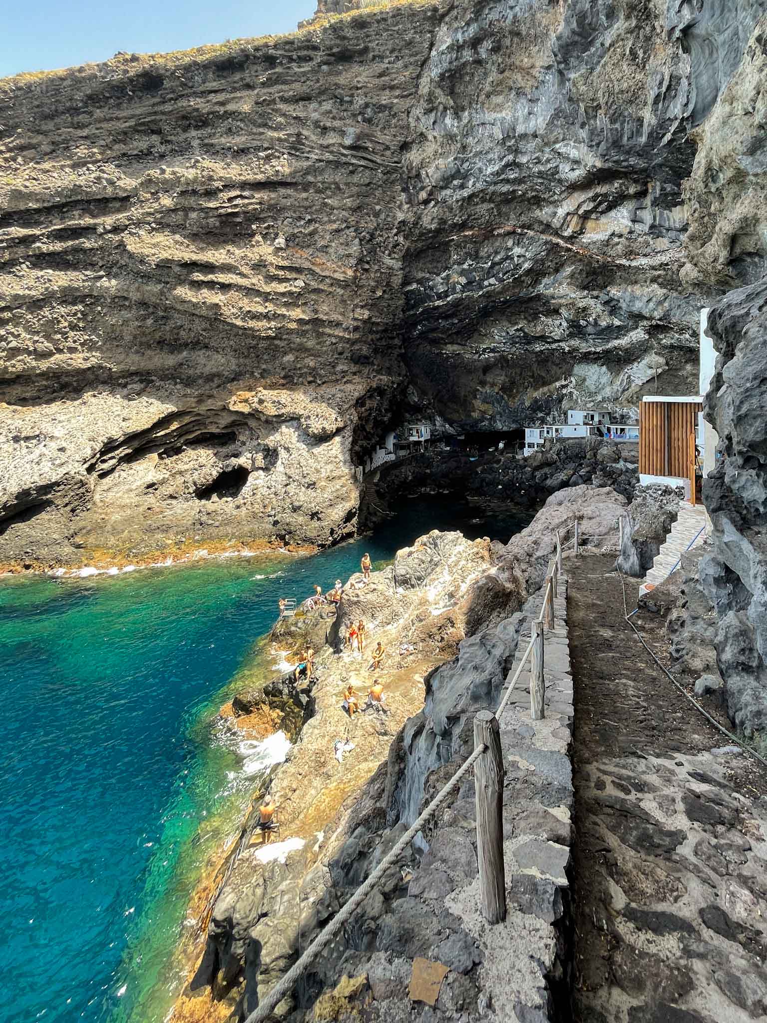 Best swimming spots in La Palma in Canary Islands - Poris de Candelaria