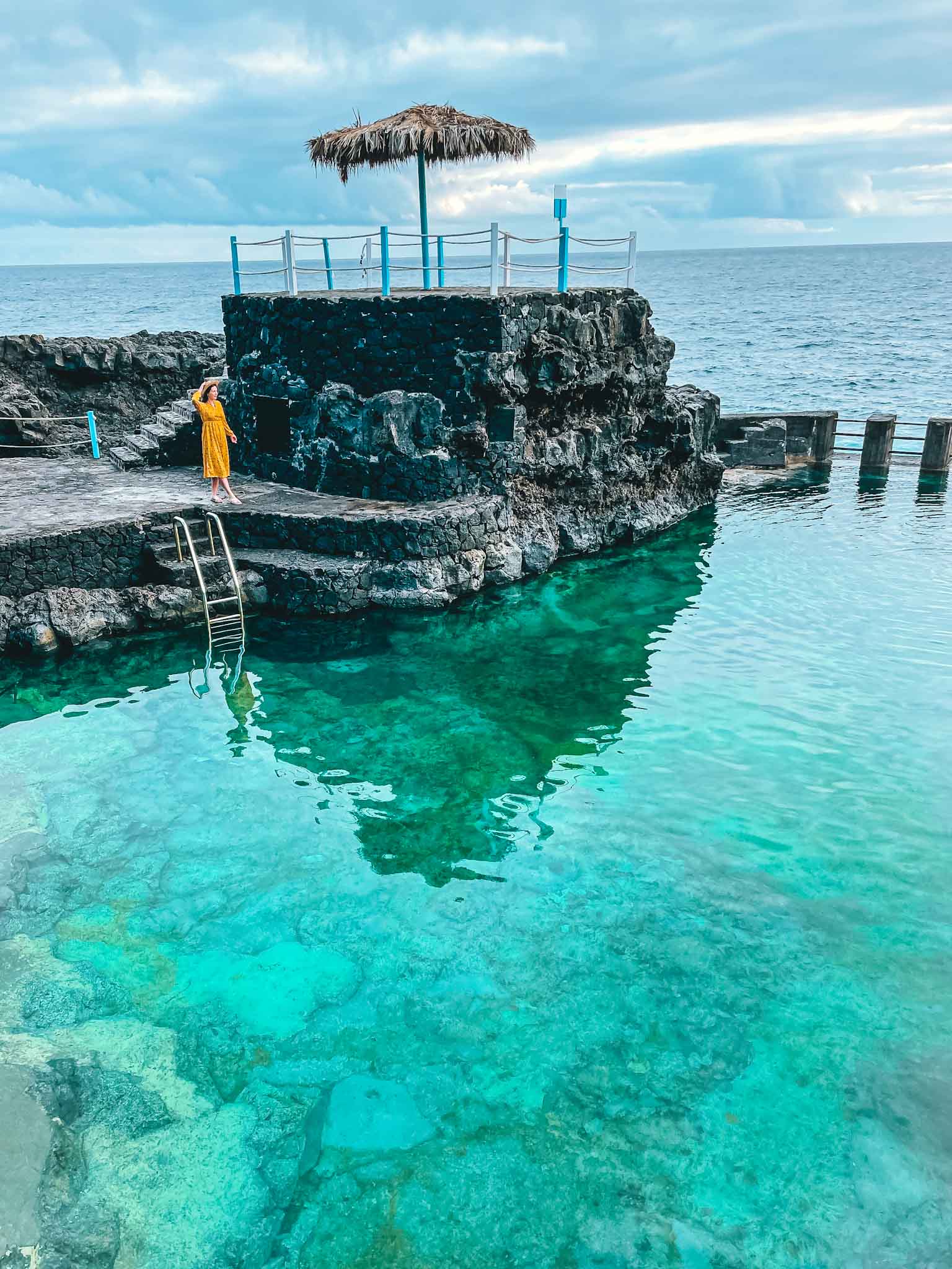 Best swimming spots in La Palma in Canary Islands - Charco Azul