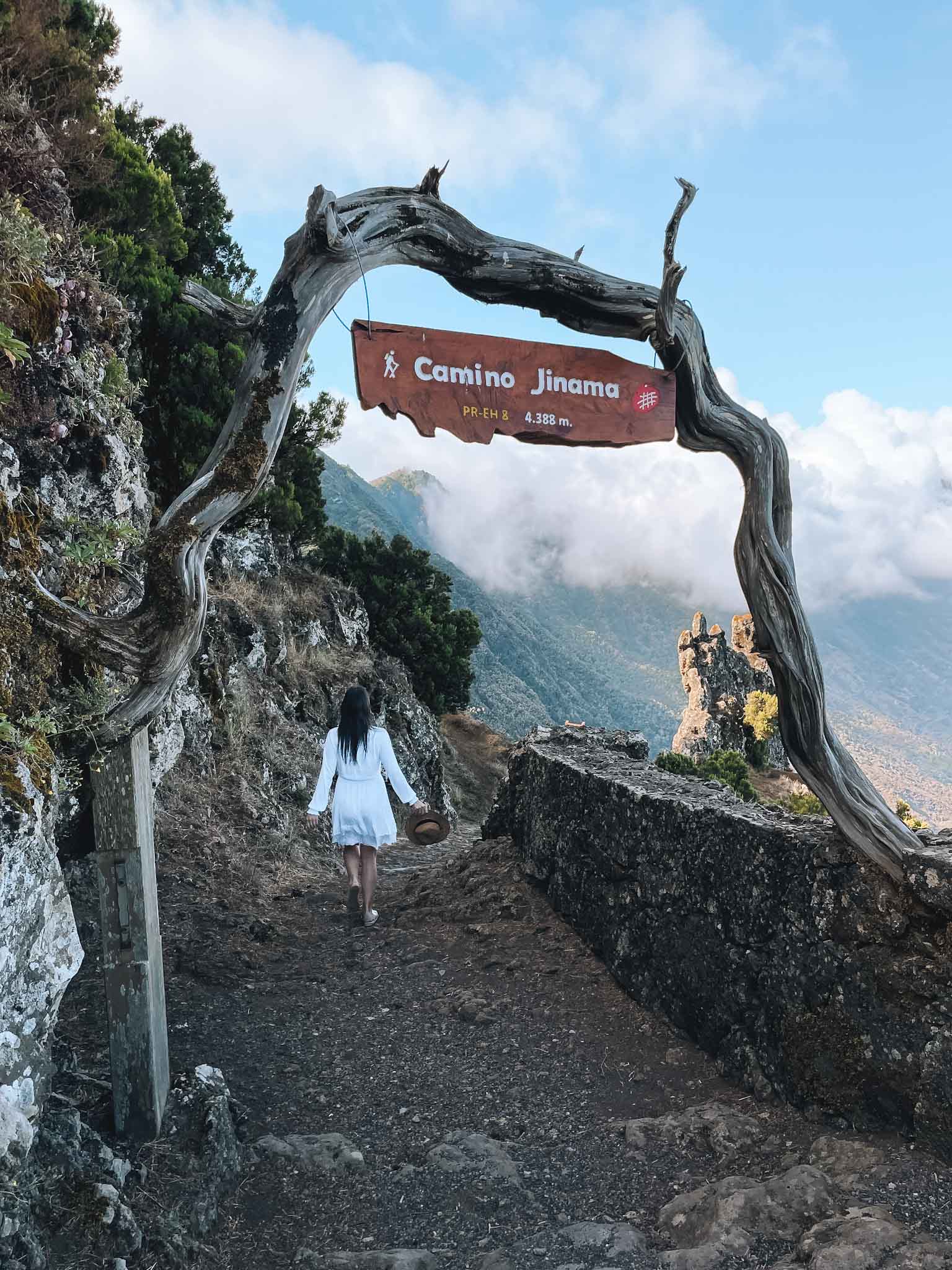 Best Instagram spots in El Hierro Canary Islands - Camino Jinama trail