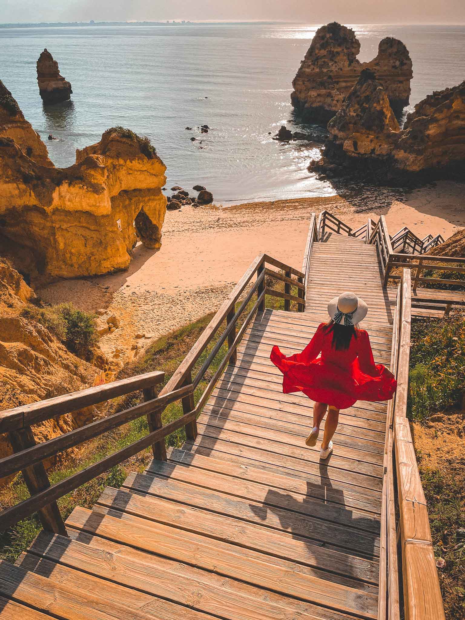 Best Instagram spots in Algarve in Portugal - Praia do Camilo
