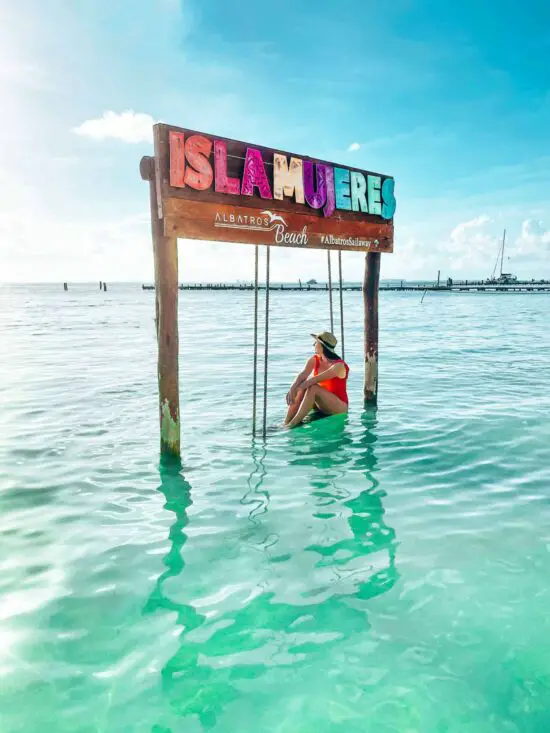 17 best Instagram spots for beautiful photos in Isla Mujeres, Mexico