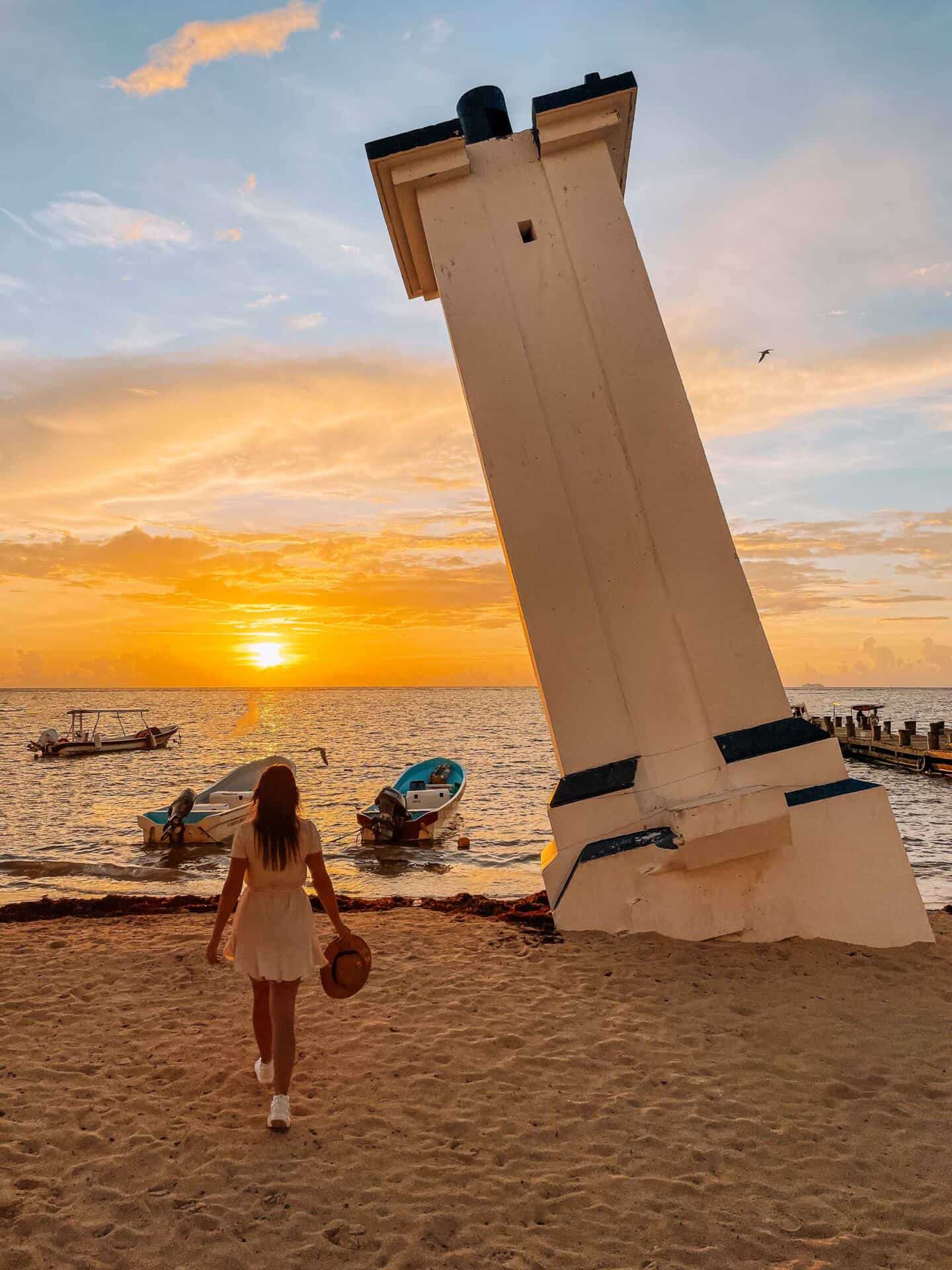 Best Instagram spots in Puerto Morelos in Mexico