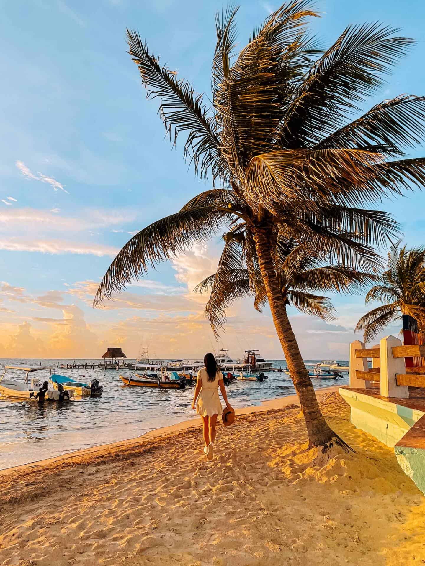 Best Instagram spots in Puerto Morelos in Mexico