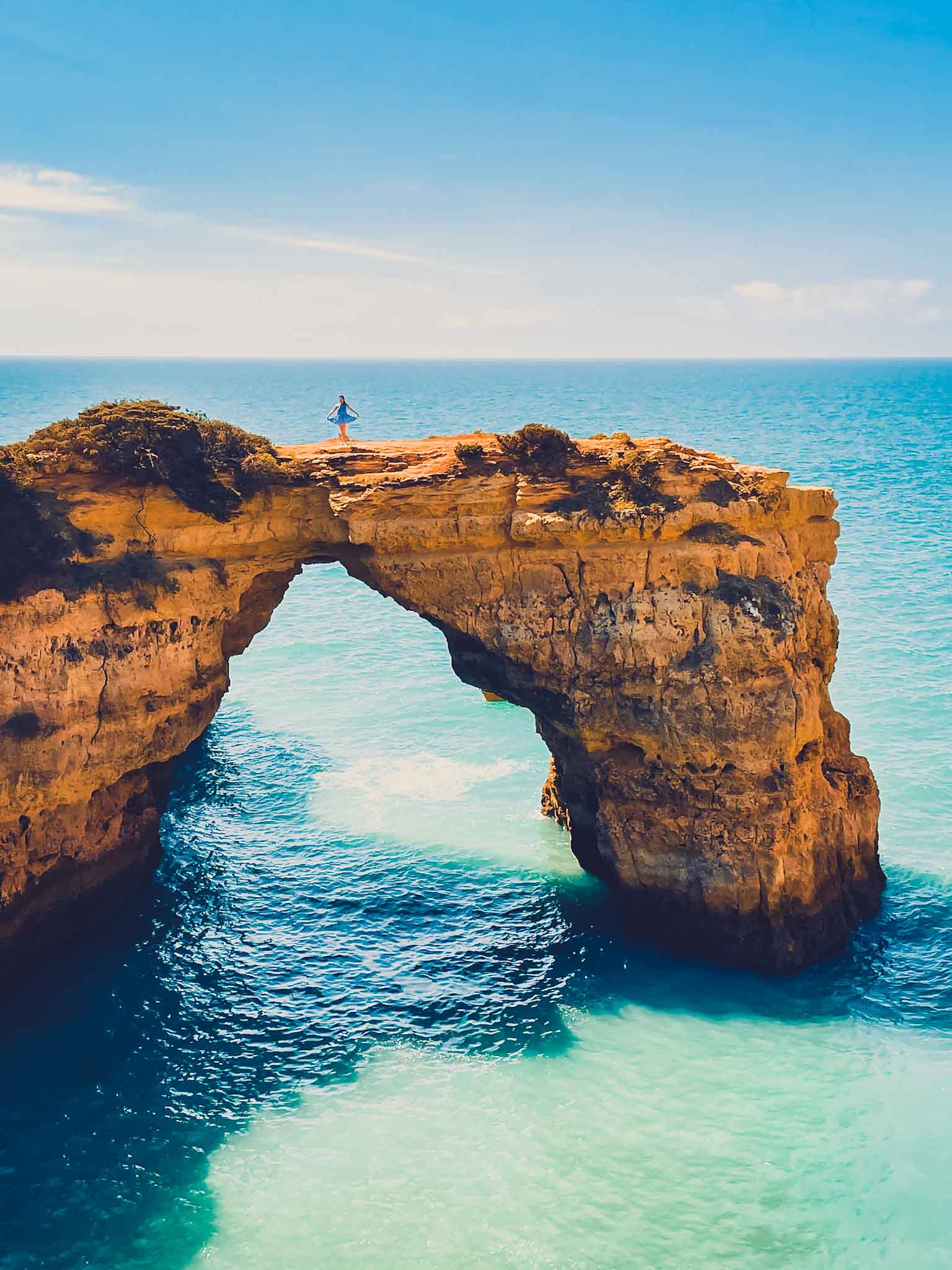 Hidden gems in Algarve - Arco de Albandeira