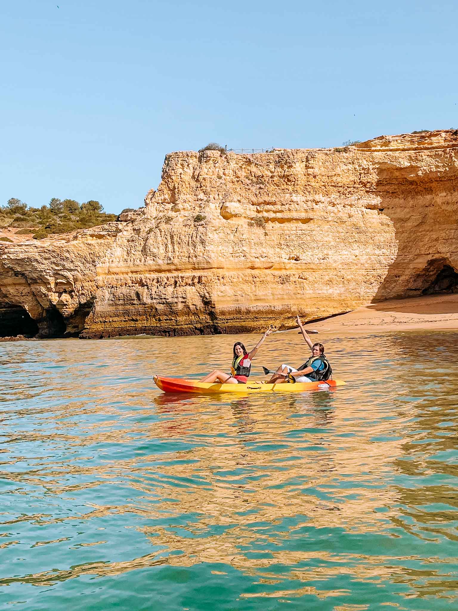 Explore wild beaches in Algarve