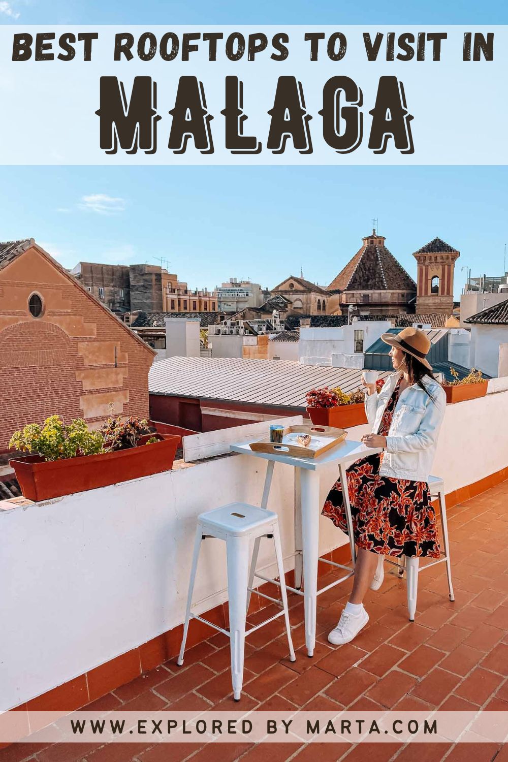 Amazing rooftop terraces to visit in Malaga