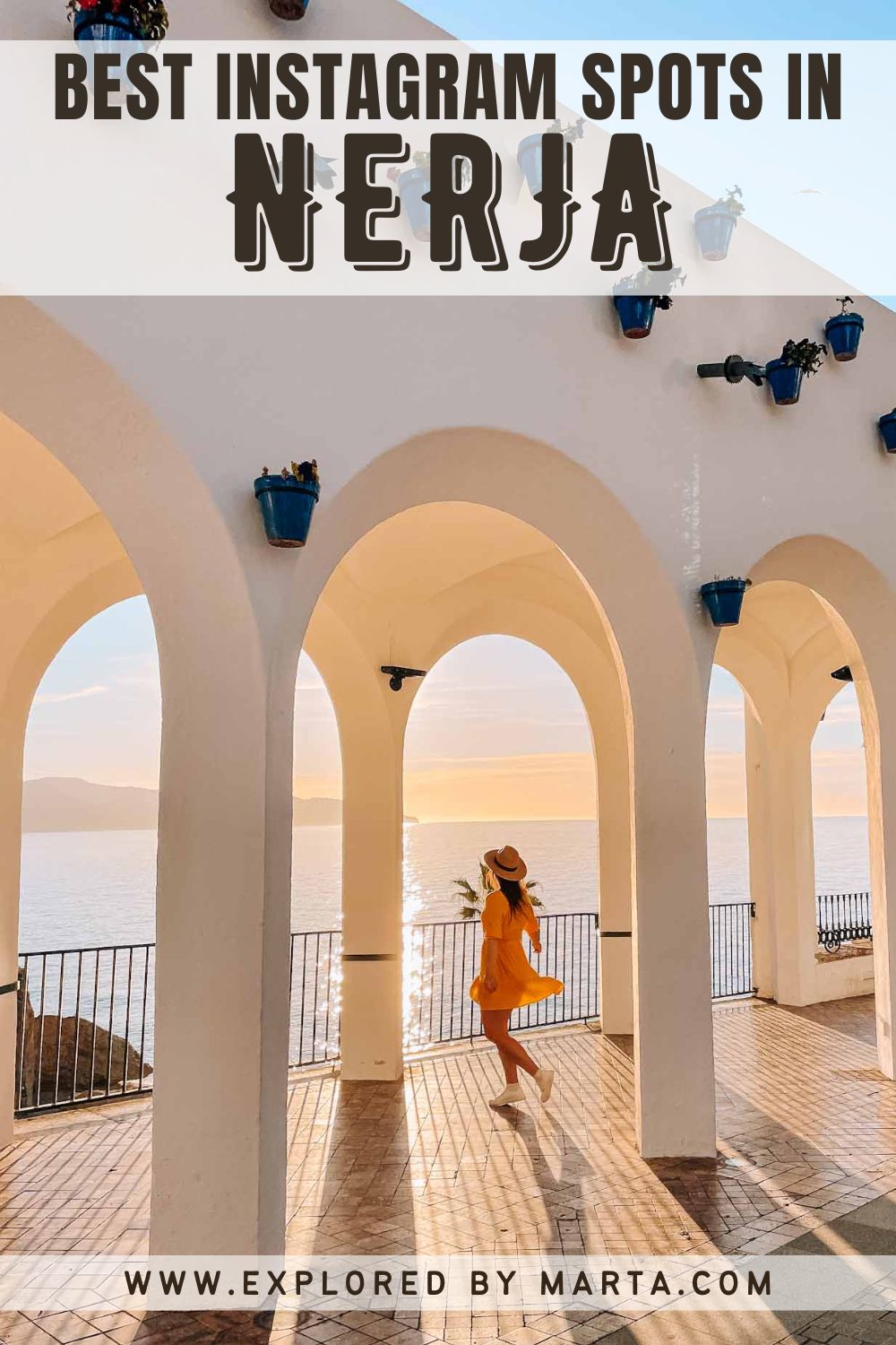 Best Instagram spots in Nerja, Spain