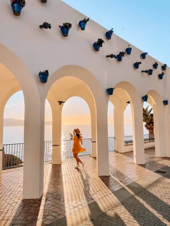 13 best Instagram spots of the most beautiful places in Nerja, Spain