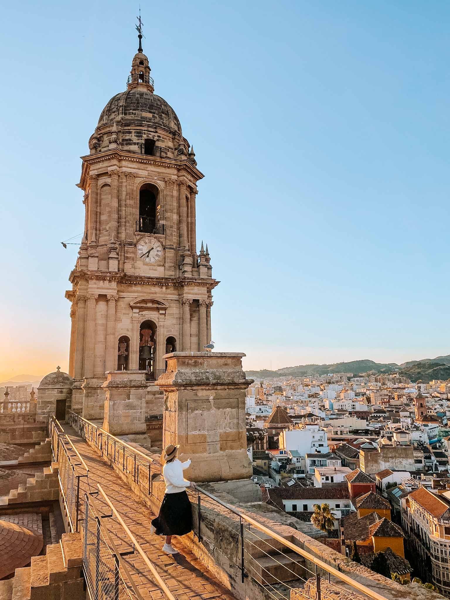 Best rooftops and cool places to see Malaga from above