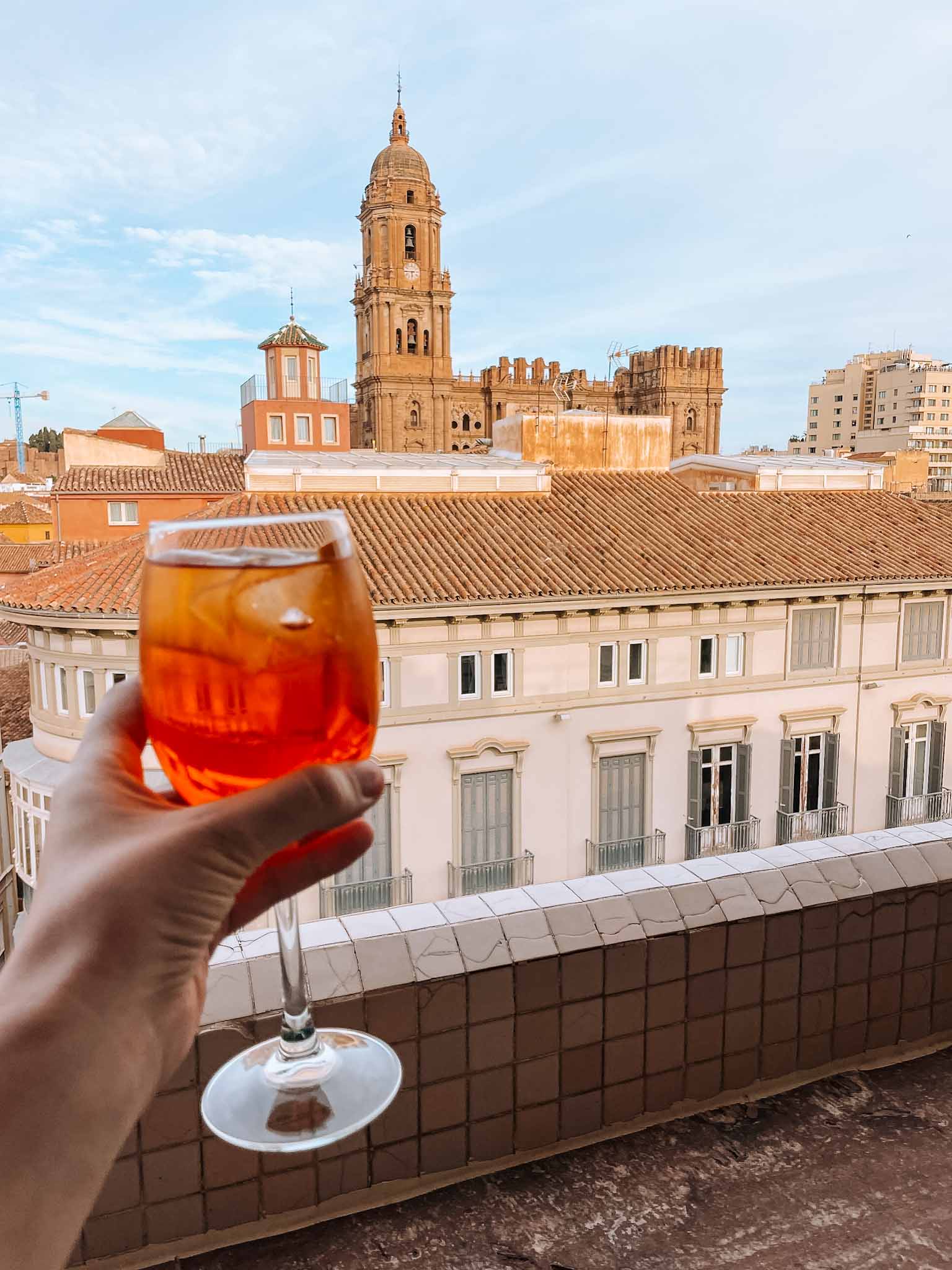 Best rooftops and cool places to see Malaga from above