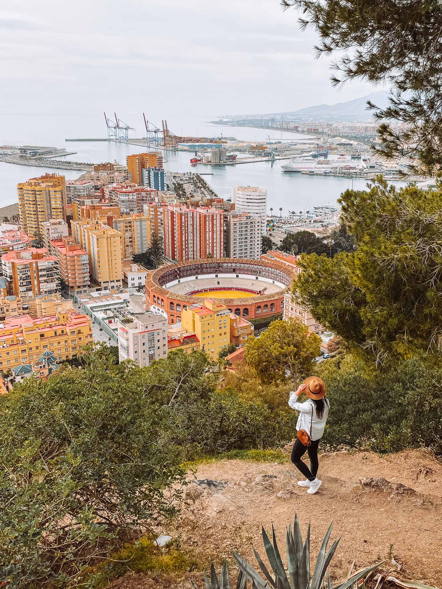 Best rooftops and cool places to see Malaga from above