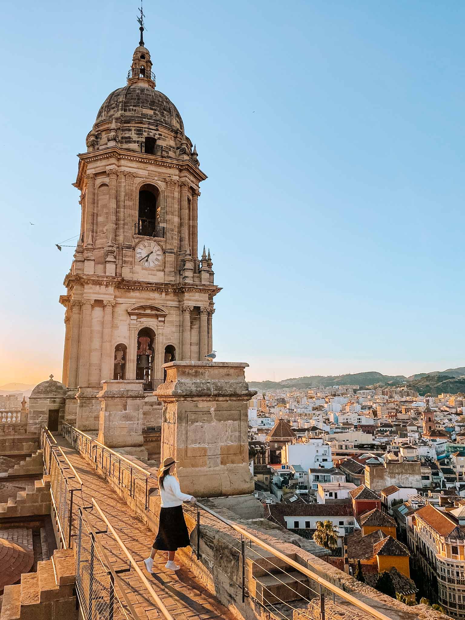 Best rooftops and cool places to see Malaga from above