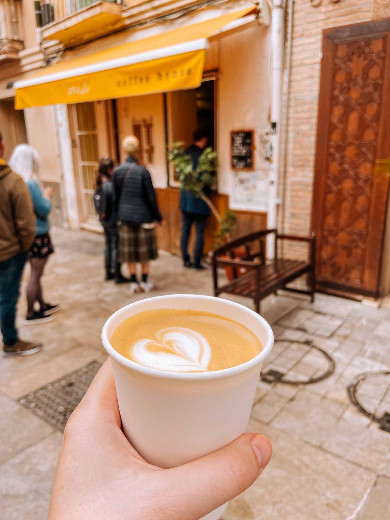 Breakfast, brunch and specialty coffee cafes and restaurants in Malaga, Spain