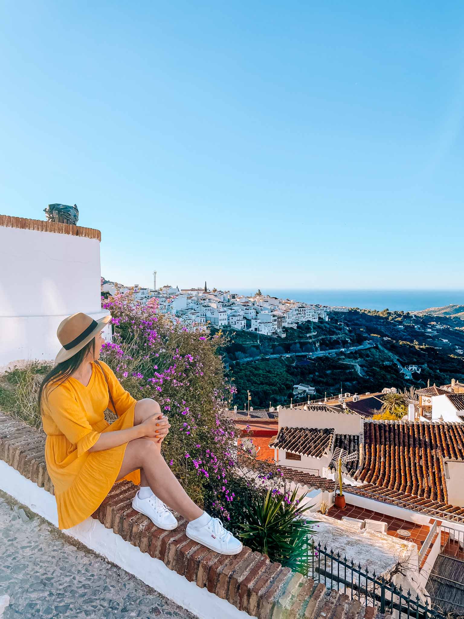 Best Instagram spots of the most beautiful places in Frigiliana village, Spain