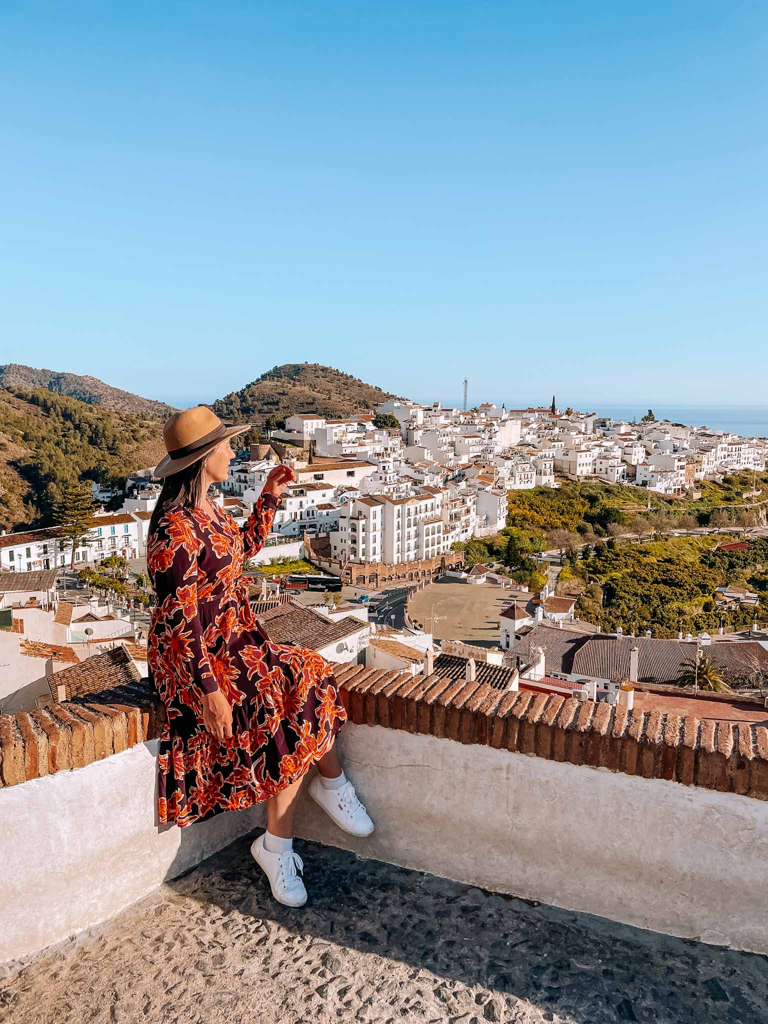 Best Instagram spots of the most beautiful places in Frigiliana village, Spain