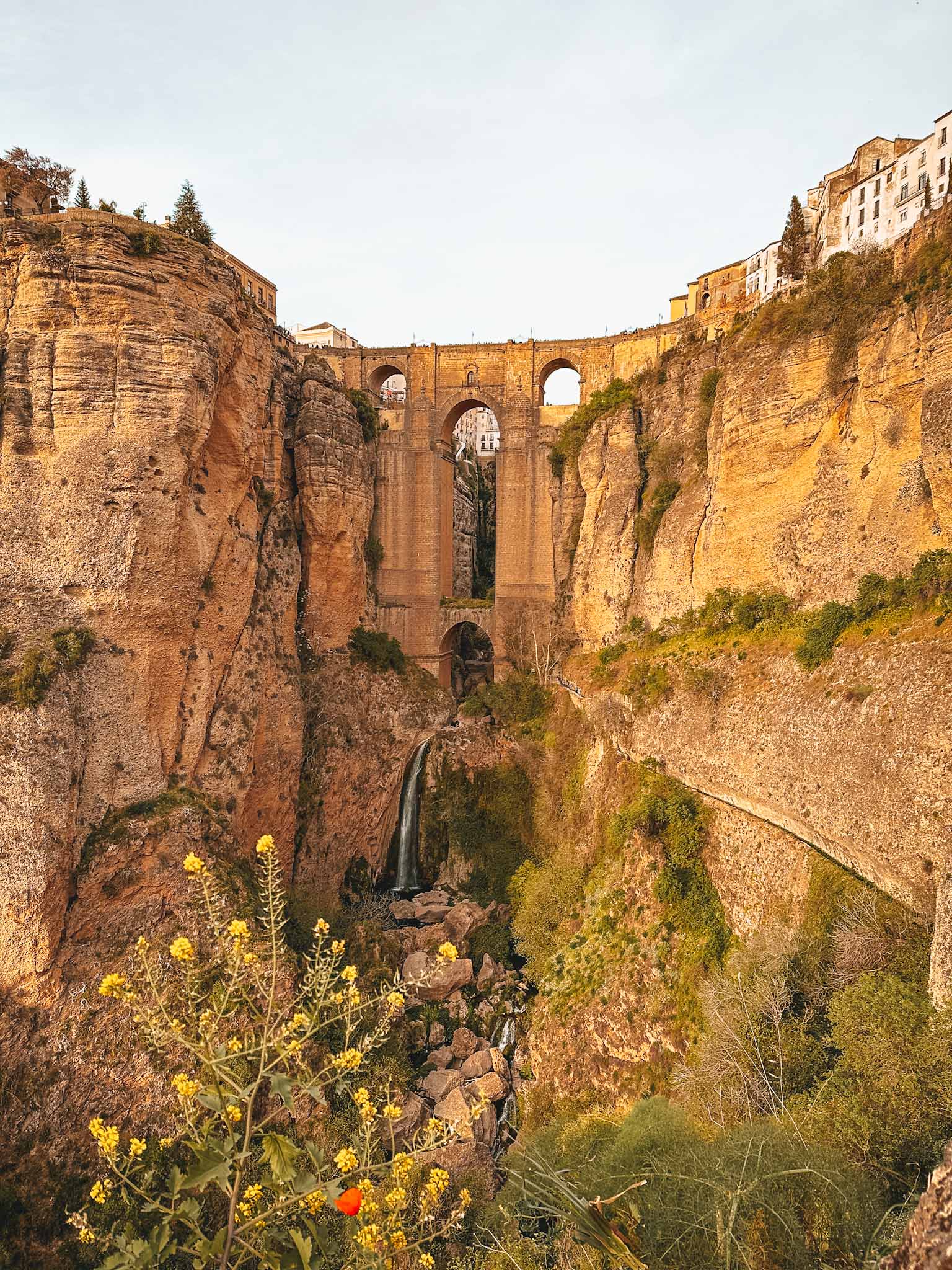 Best photo spots of Puente Nuevo bridge in Ronda, Spain