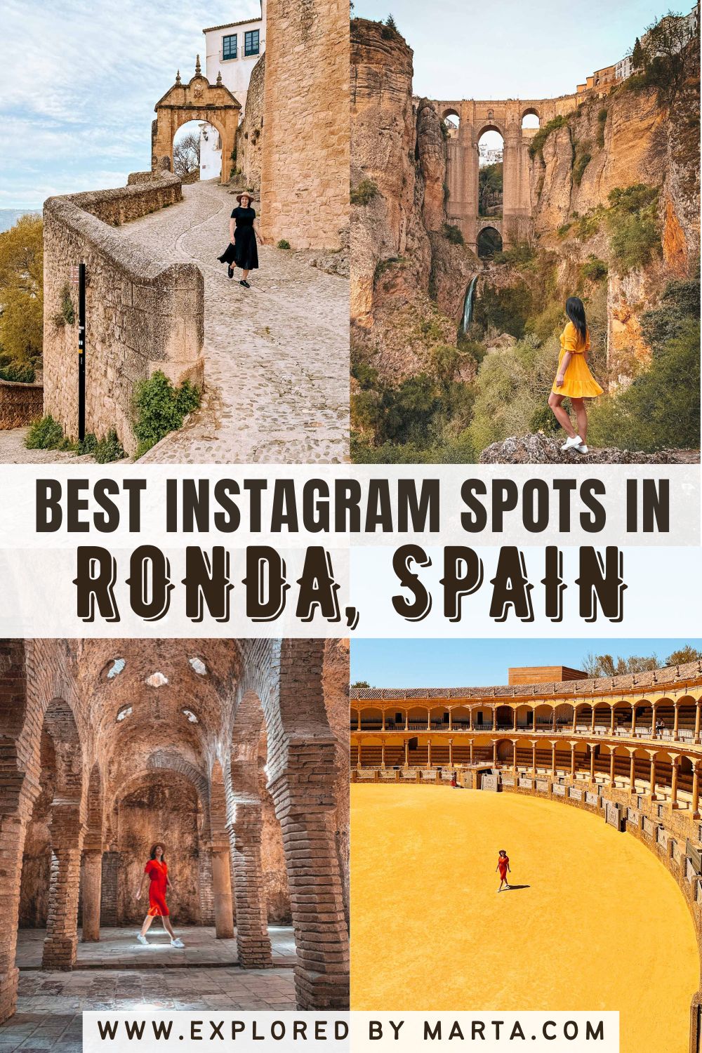 Must see Instagram spots in Ronda, Spain