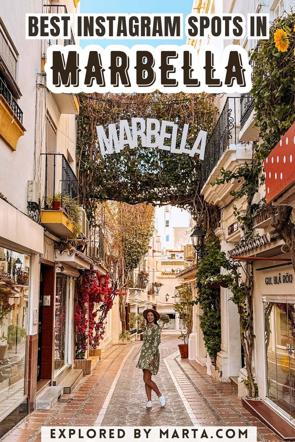 Amazing Instagram spots in Marbella, Spain