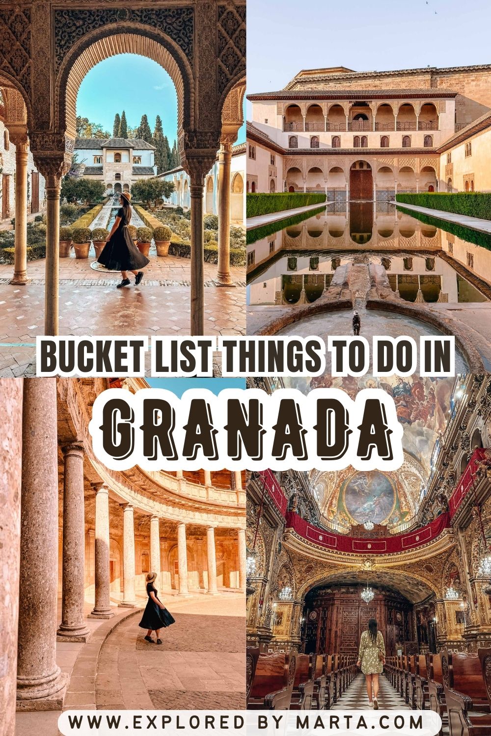 Granada bucket list - ultimate things to do and see in this amazing city in Spain