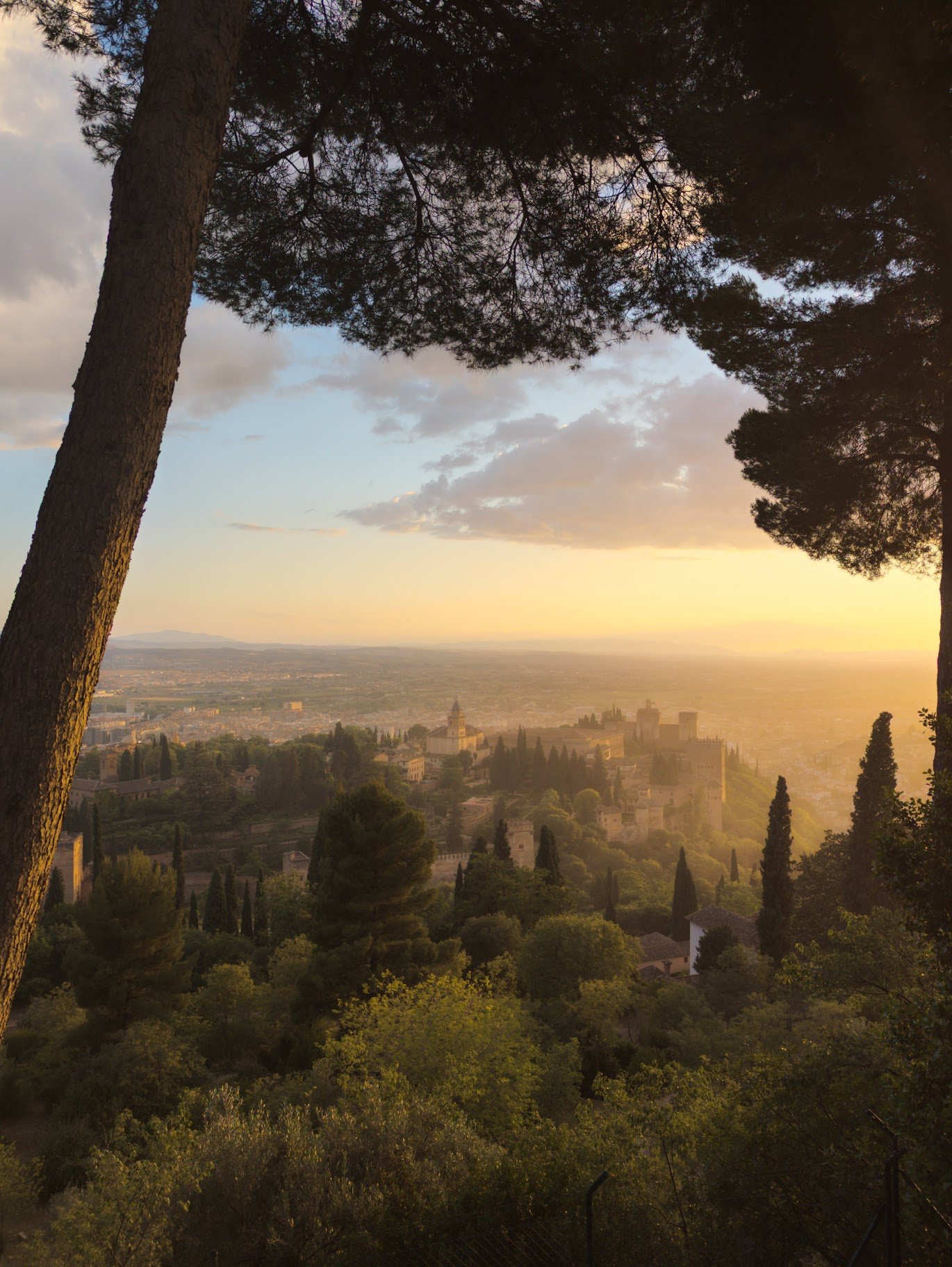 Hidden gems in Granada, Spain - sunset viewpoints over Granada