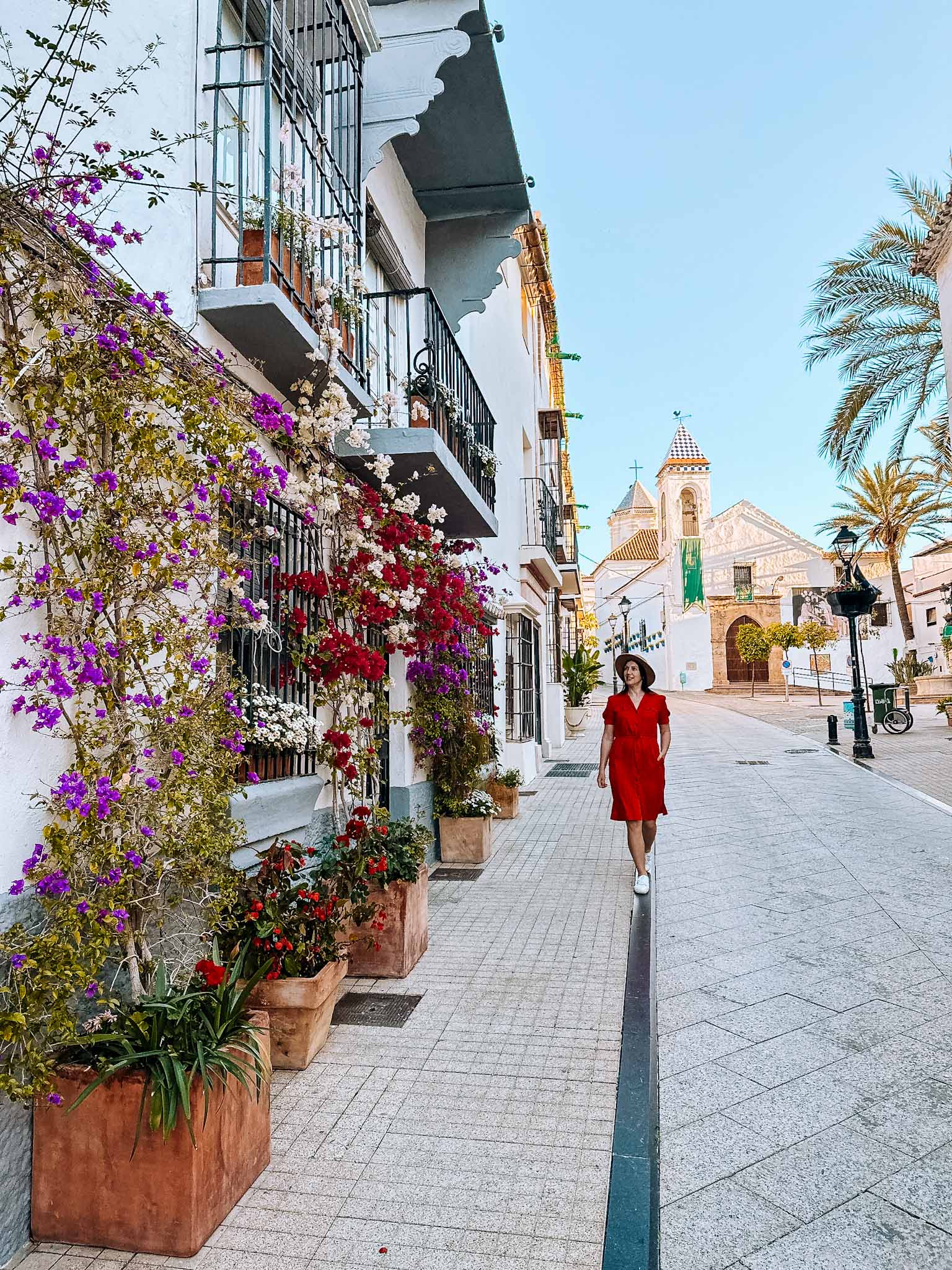 Most beautiful streets in Marbella, Spain - Calle Ancha